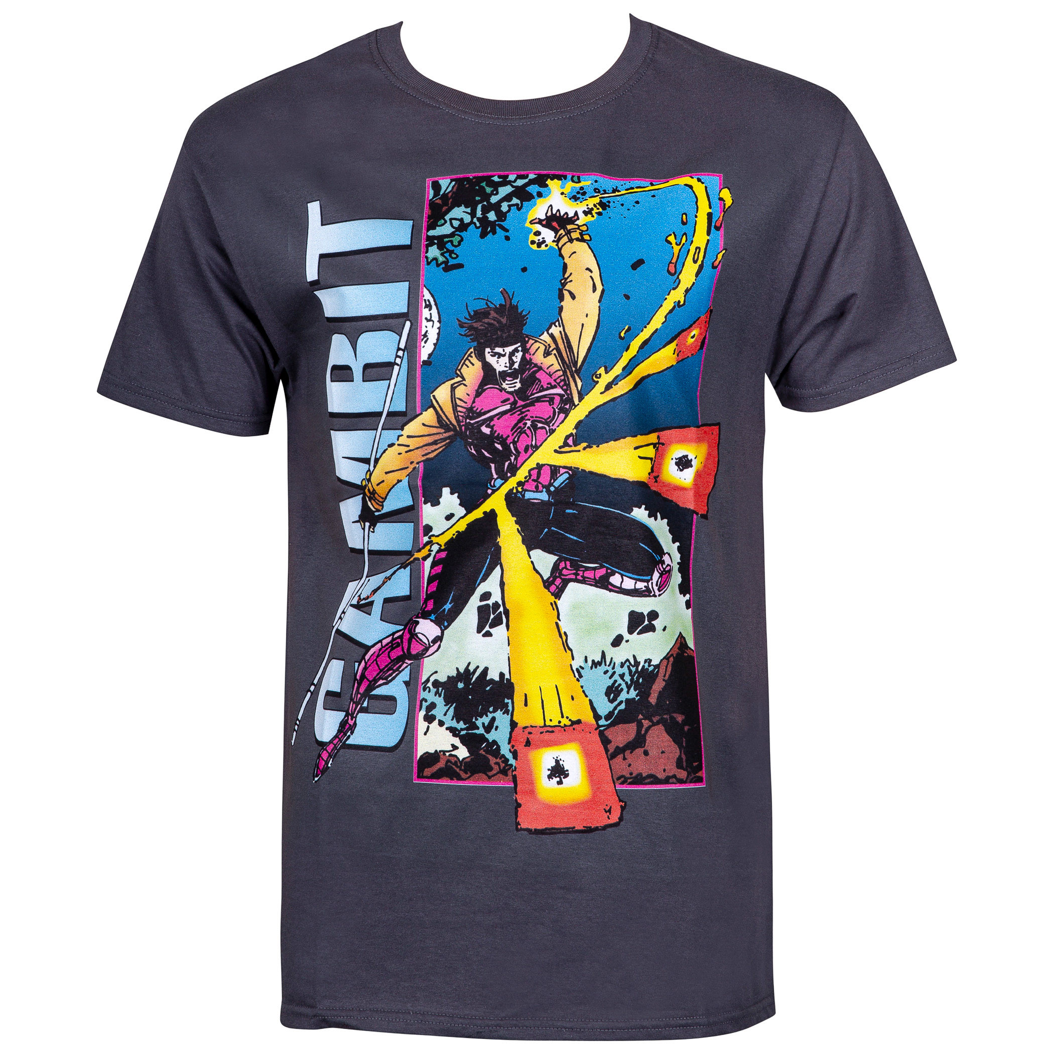 Gambit Card Trick Men's X-Men T-Shirt