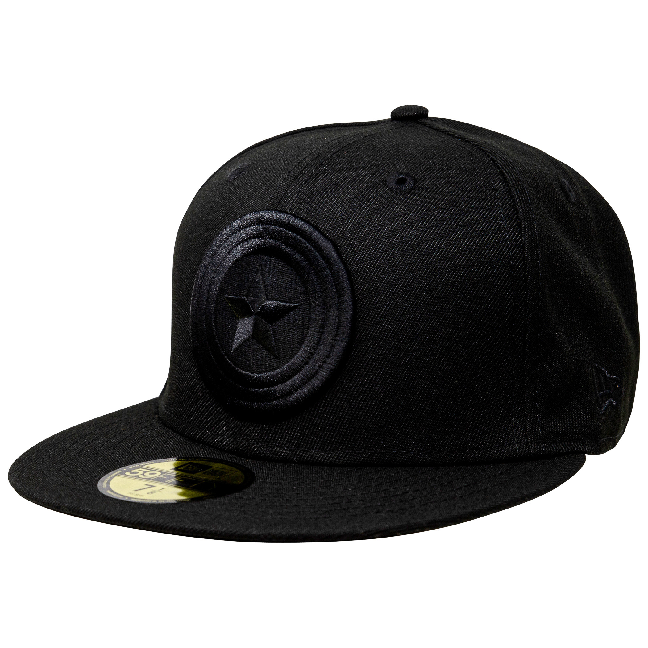 Long Live Captain America Memorial MCU New Era 59Fifty Fitted Hat, Black