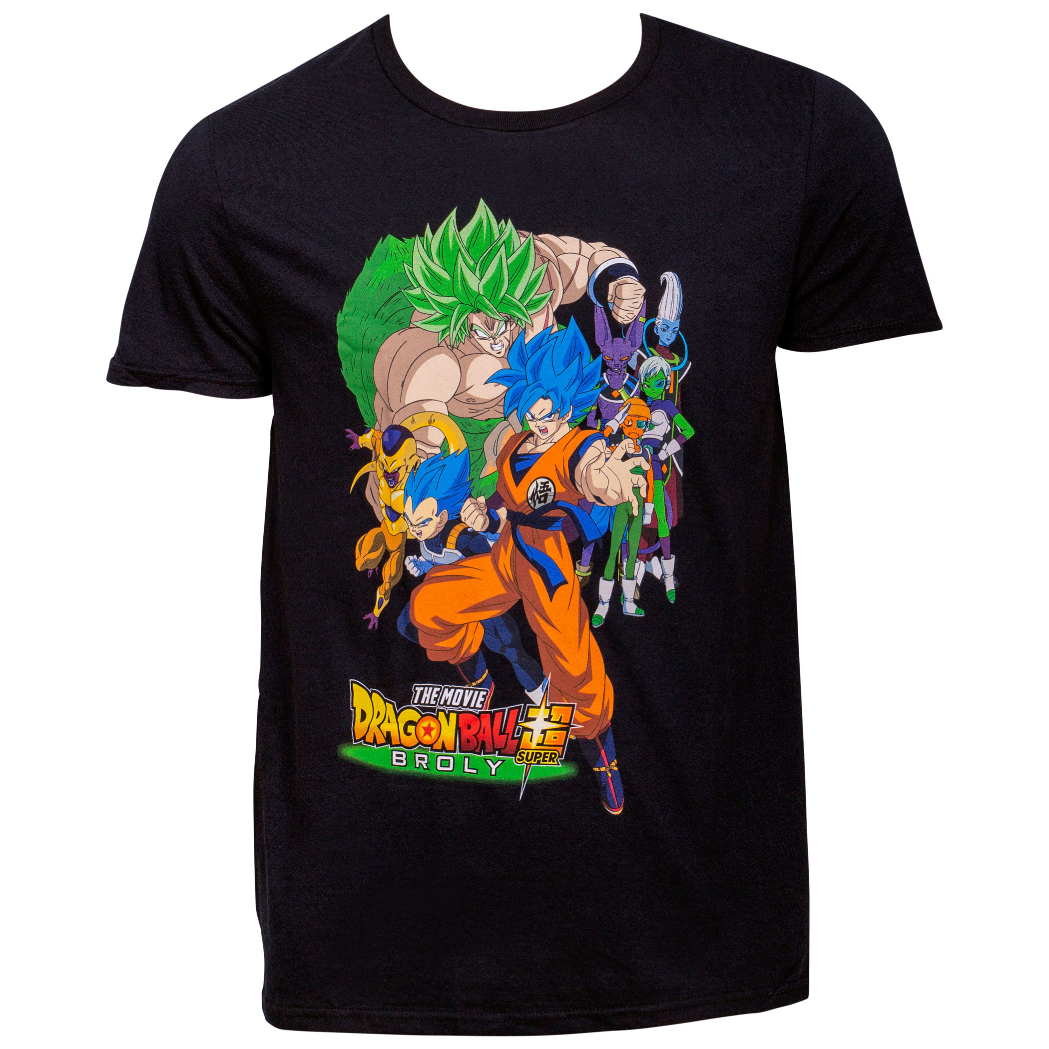 Dragon Ball Super: Broly Group Shot T-Shirt, Black