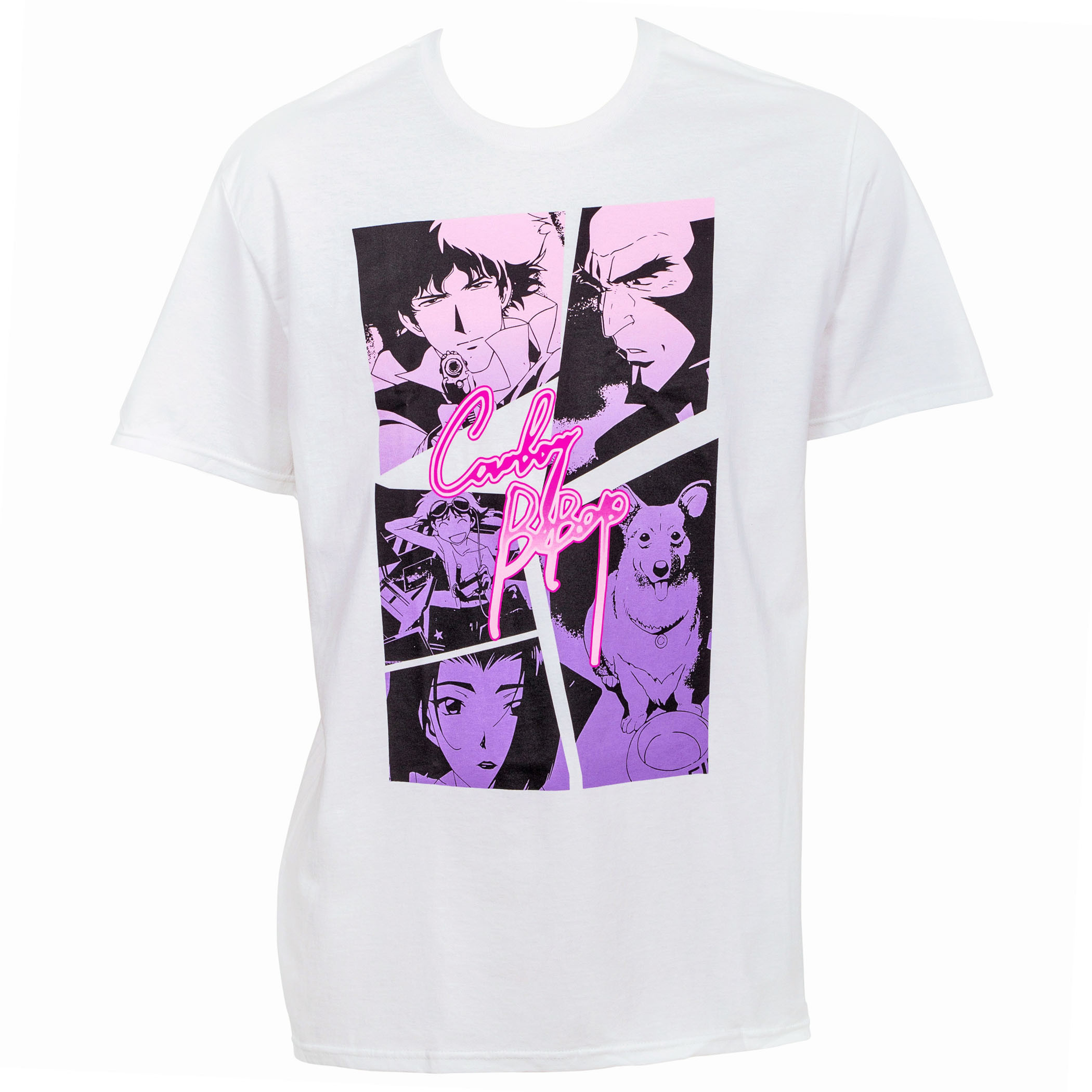Cowboy Bebop Panels T-Shirt, White