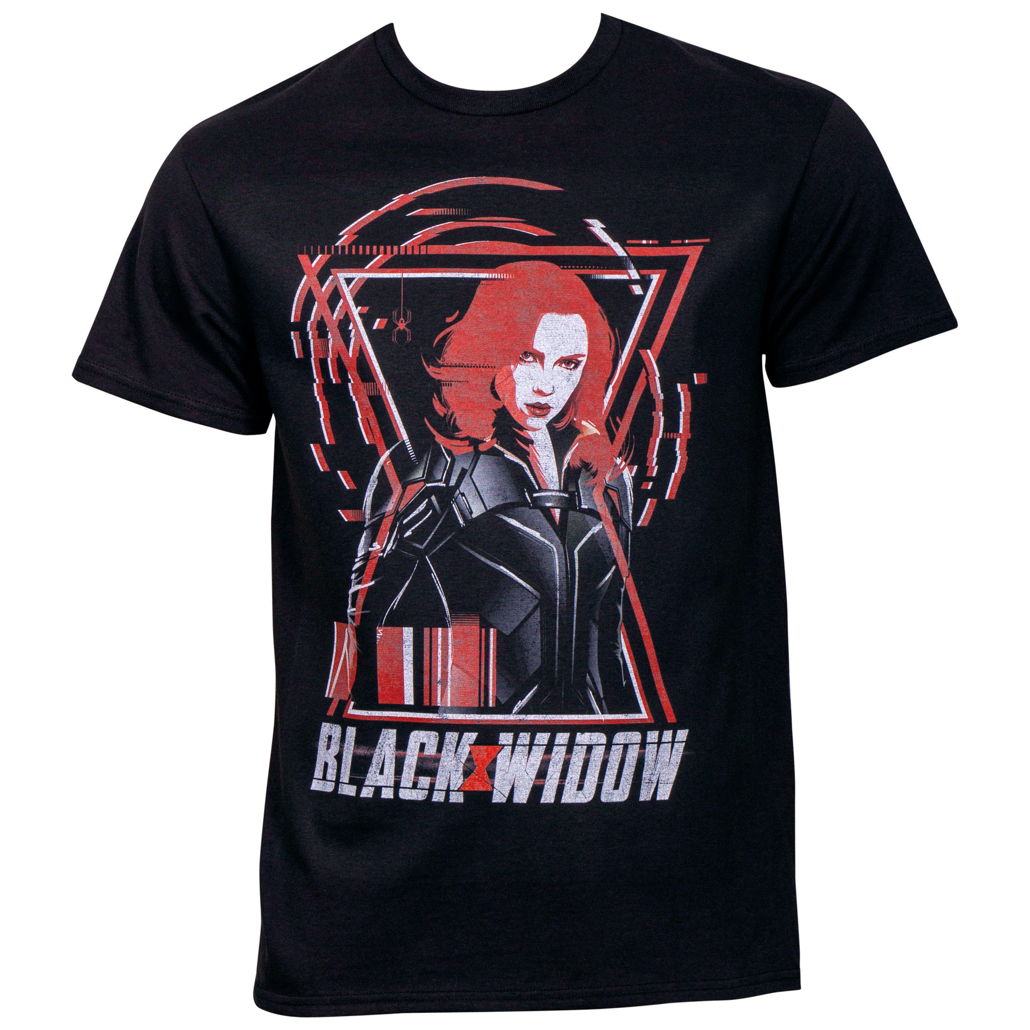 Black Widow Movie Fight Stance T-Shirt, Black