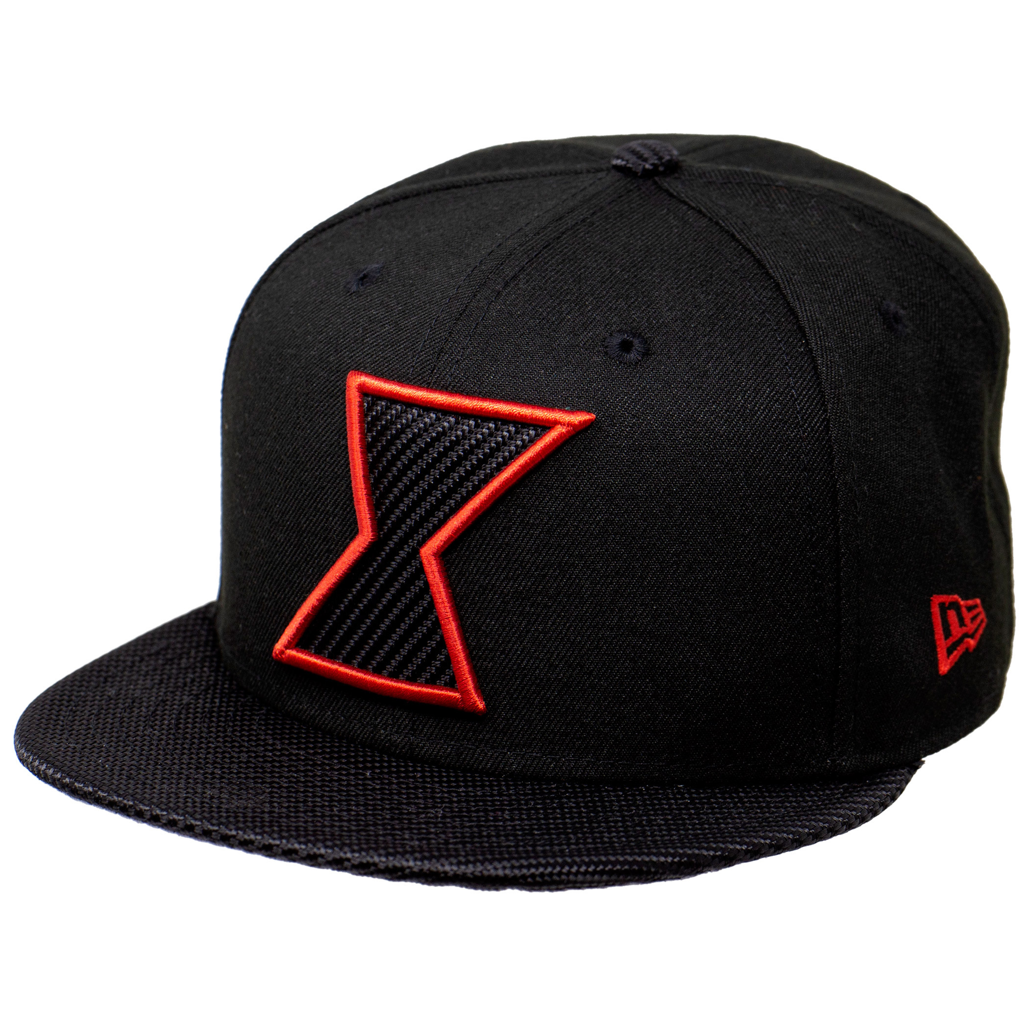 Black Widow Movie Carbon Symbol 9Fifty Adjustable New Era Hat, Black