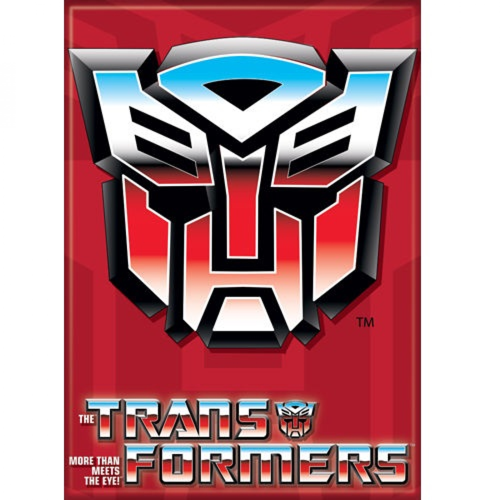 The Transformers Autobots Logo Magnet, Multi-Color