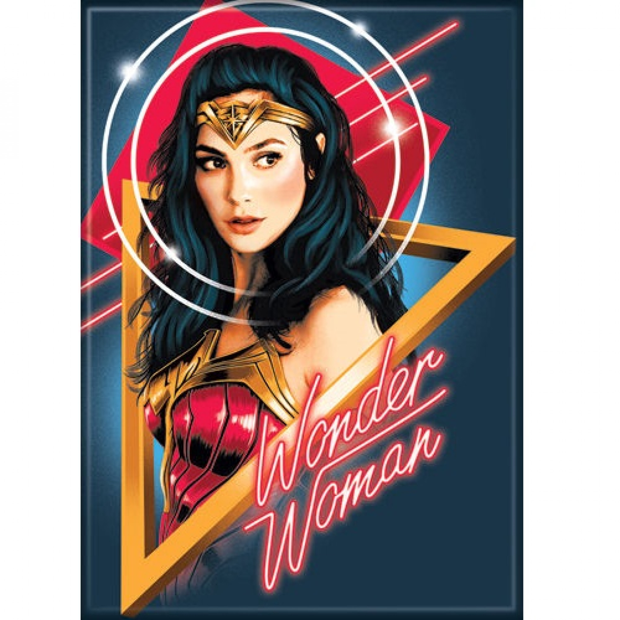 Wonder Woman 1984 Movie Poster Magnet, Multi-Color
