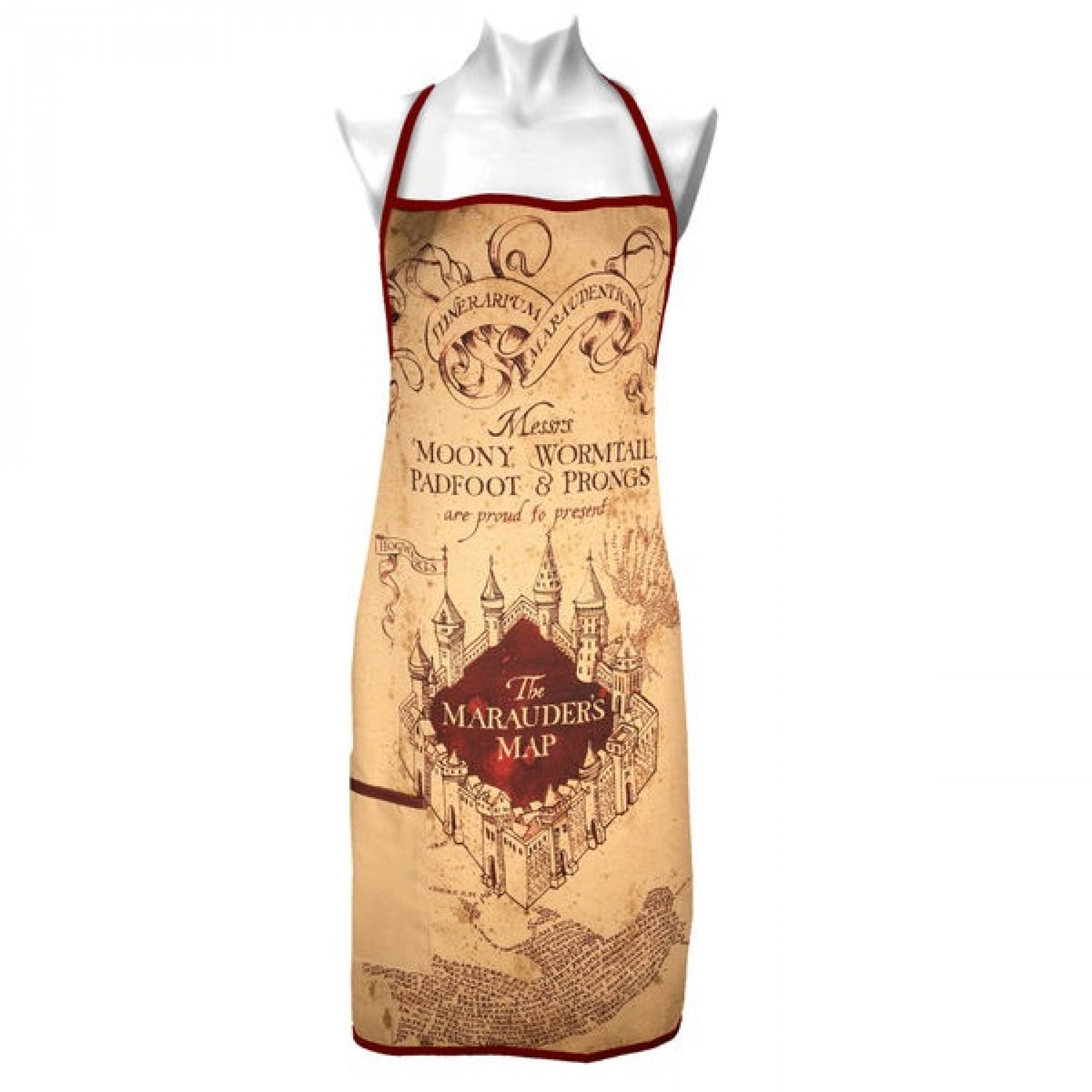 Harry Potter Marauder's Map Apron, Multi-Color