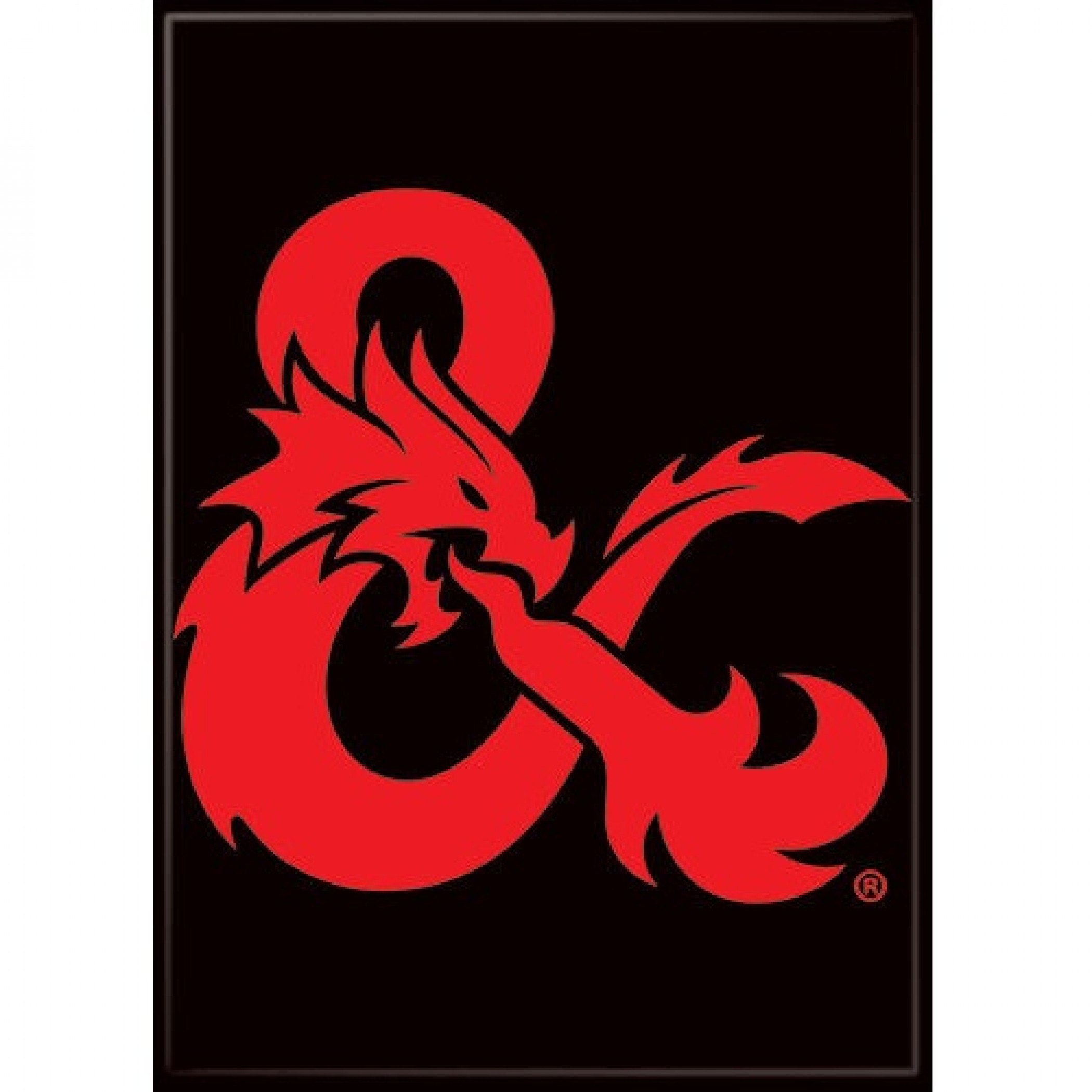 Dungeons & Dragons Logo Ampersand Magnet, Multi-Color