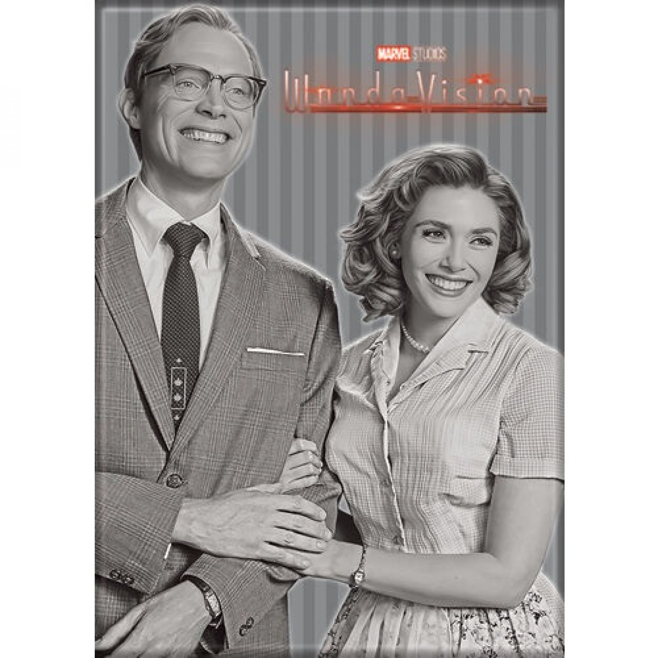 WandaVision A Love Like You've Never Seen! Magnet, Multi-Color