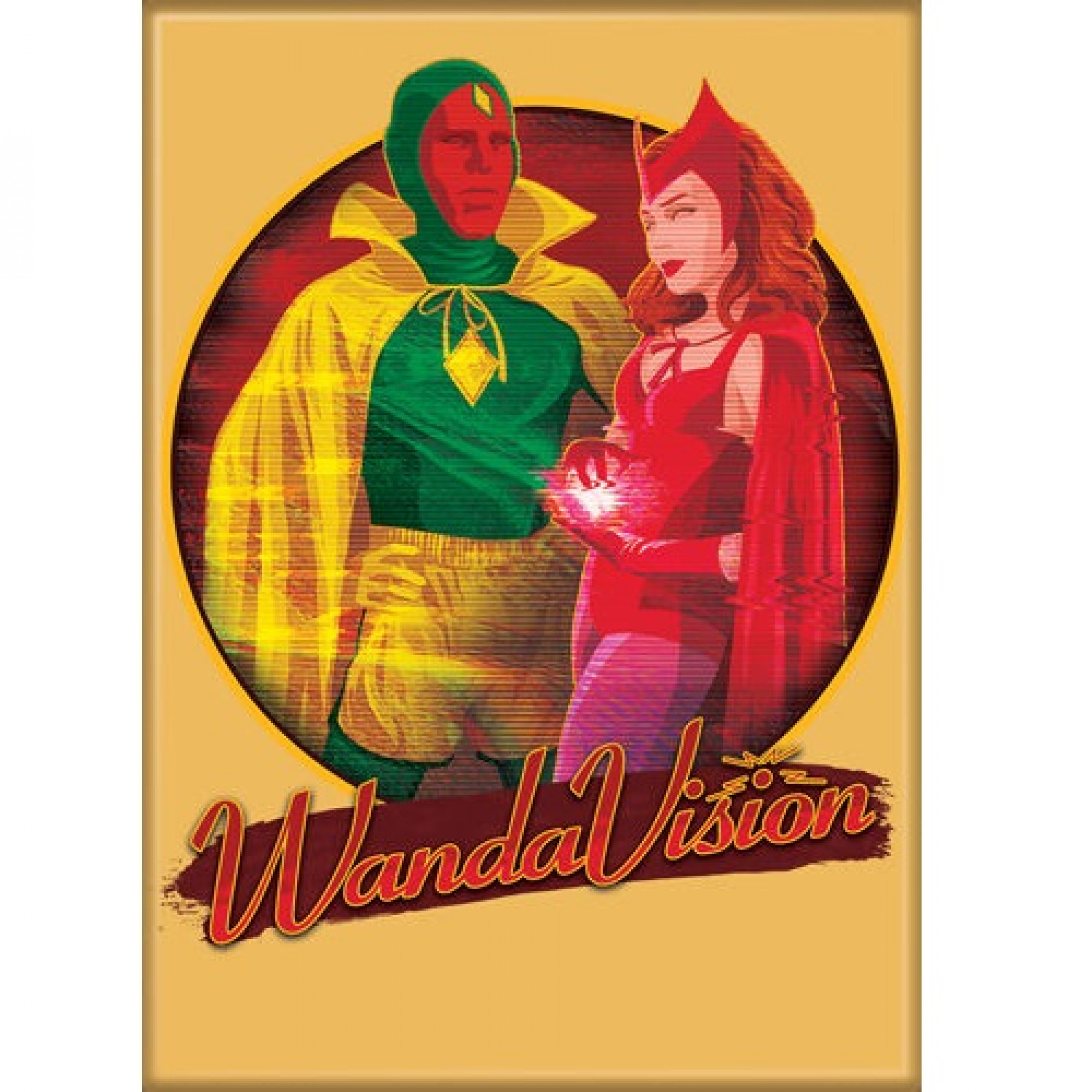 WandaVision Halloween Special Magnet, Multi-Color