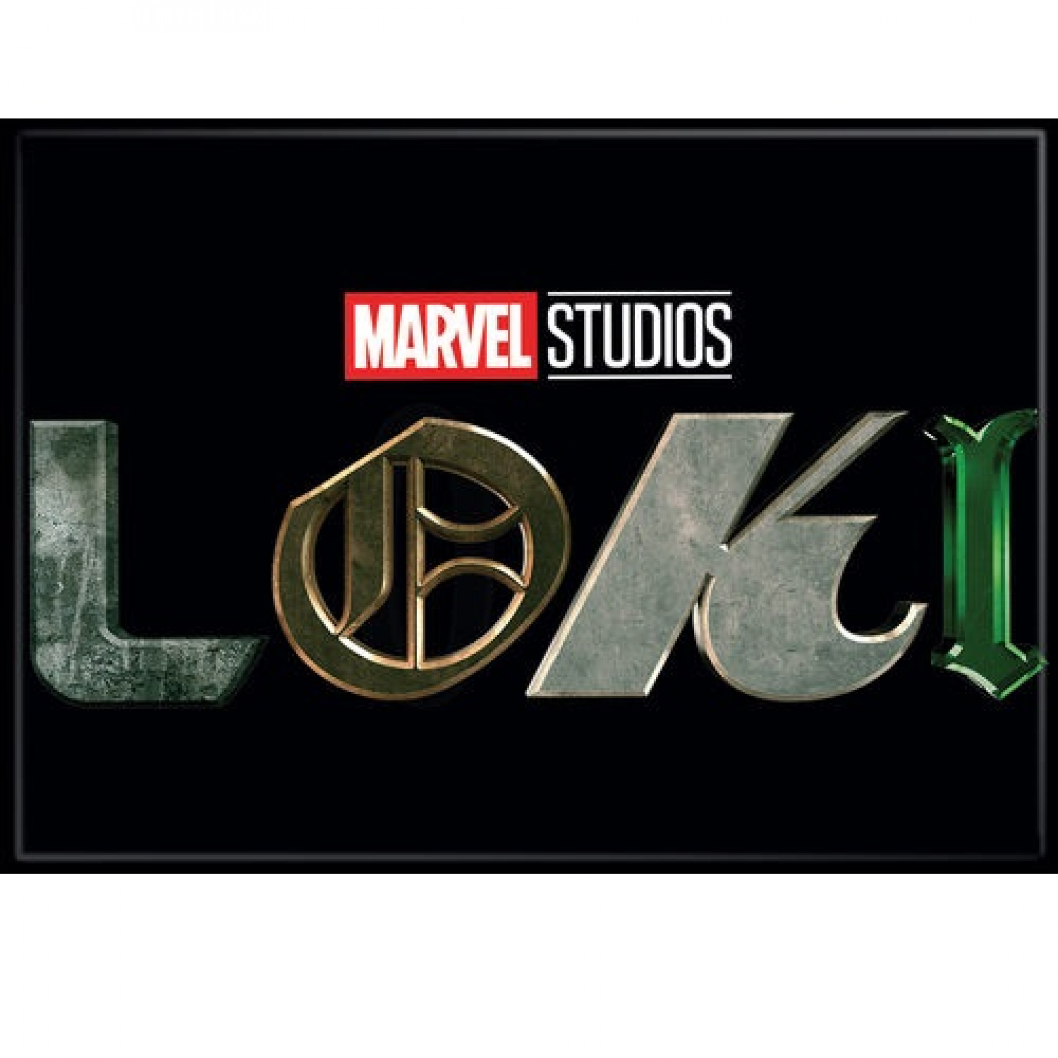 Marvel Studios Loki Series Title Card Logo Magnet, Multi-Color