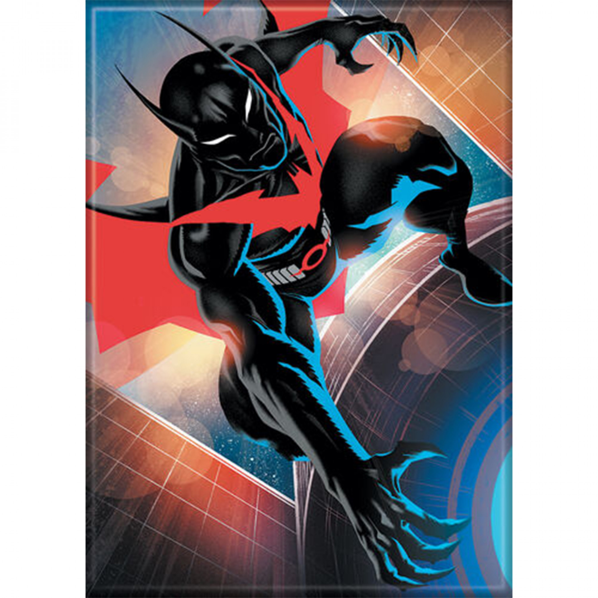 DC Comics Batman Beyond Crouching Pose Magnet, Red