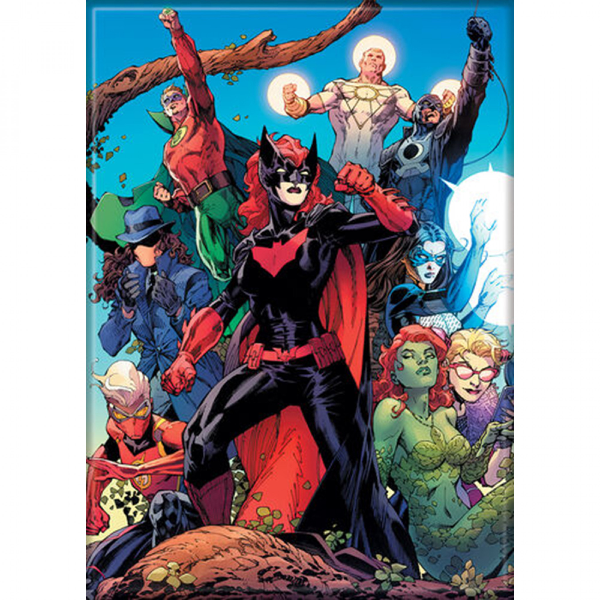 DC Comics Batwoman DC Pride Anthology Magnet, Multi-Color