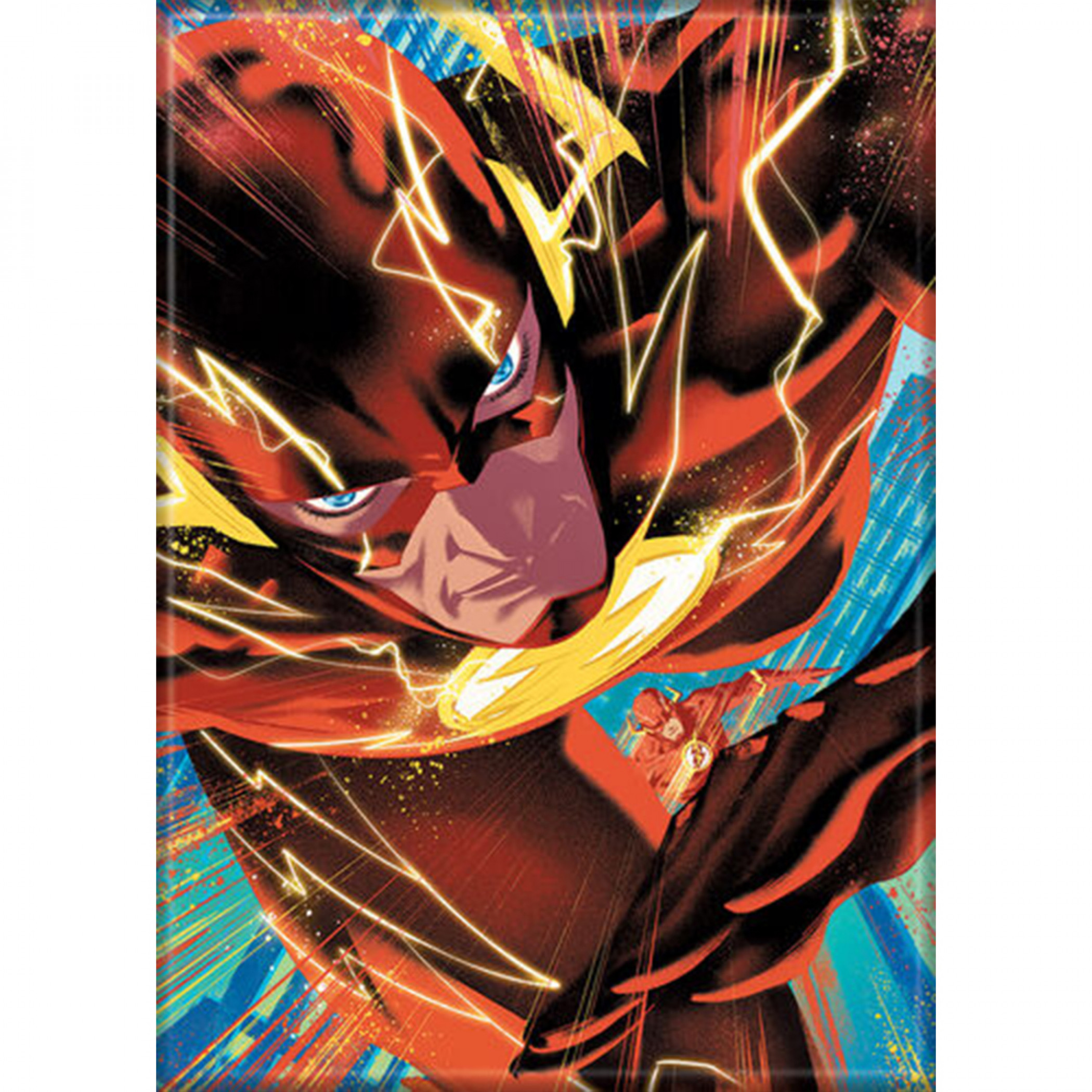 DC Comics The Flash Speed Force Magnet, Red