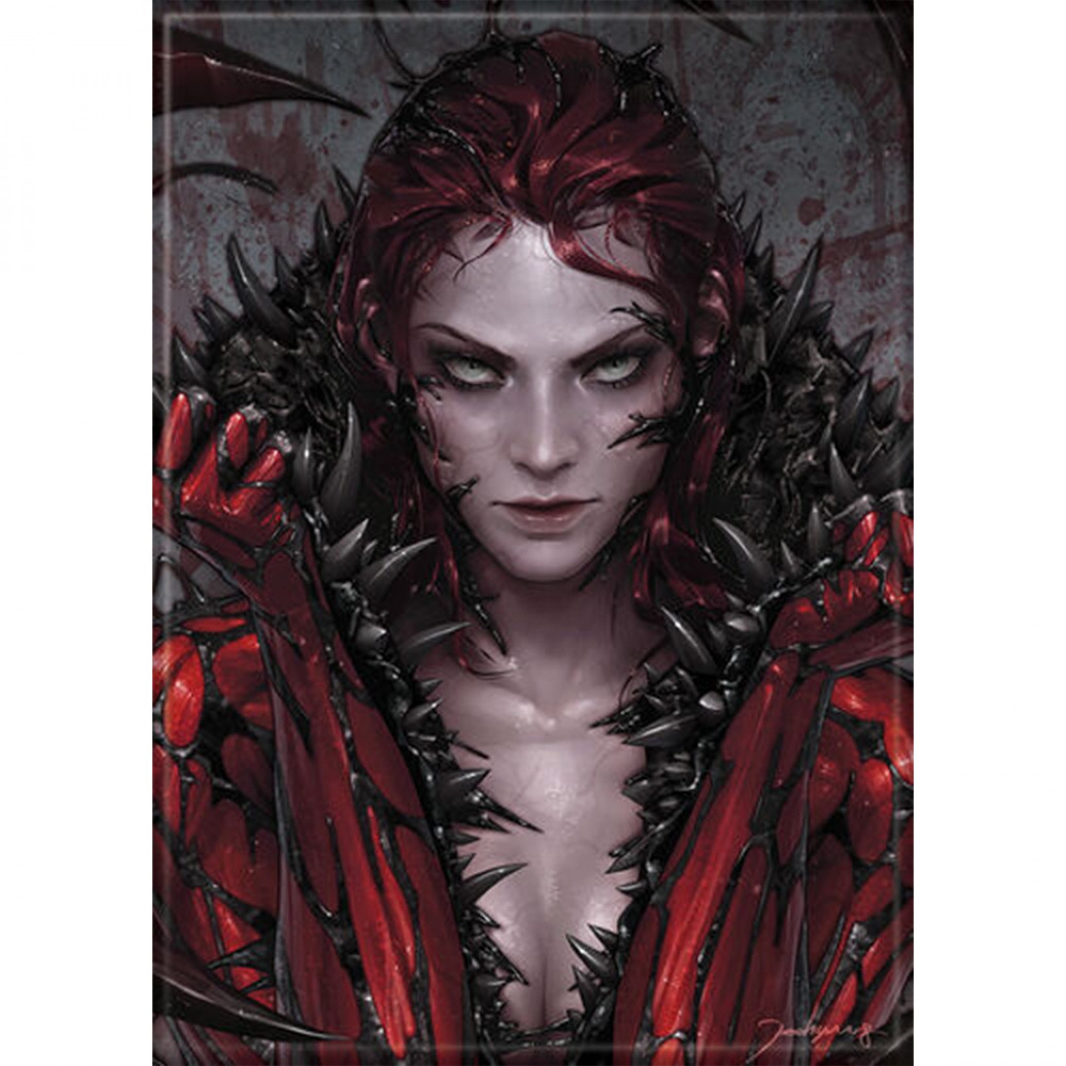 Marvel Comics Venom #19 Mary Jane Carnage Take Over Comic Cover Magnet, Red