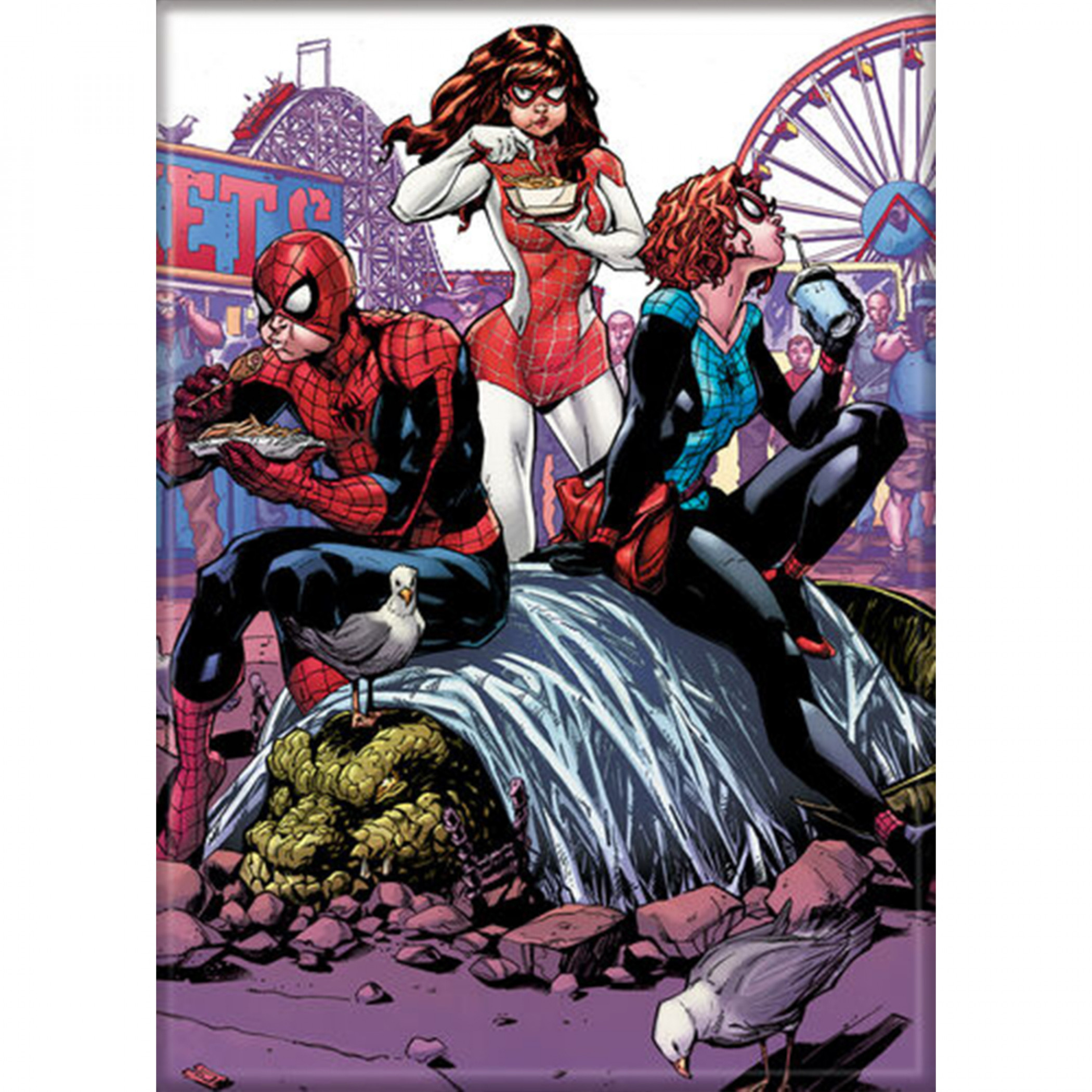 Marvel Comics Amazing Spider-Man Renew Your Vows (2016) #14 Magnet, Red