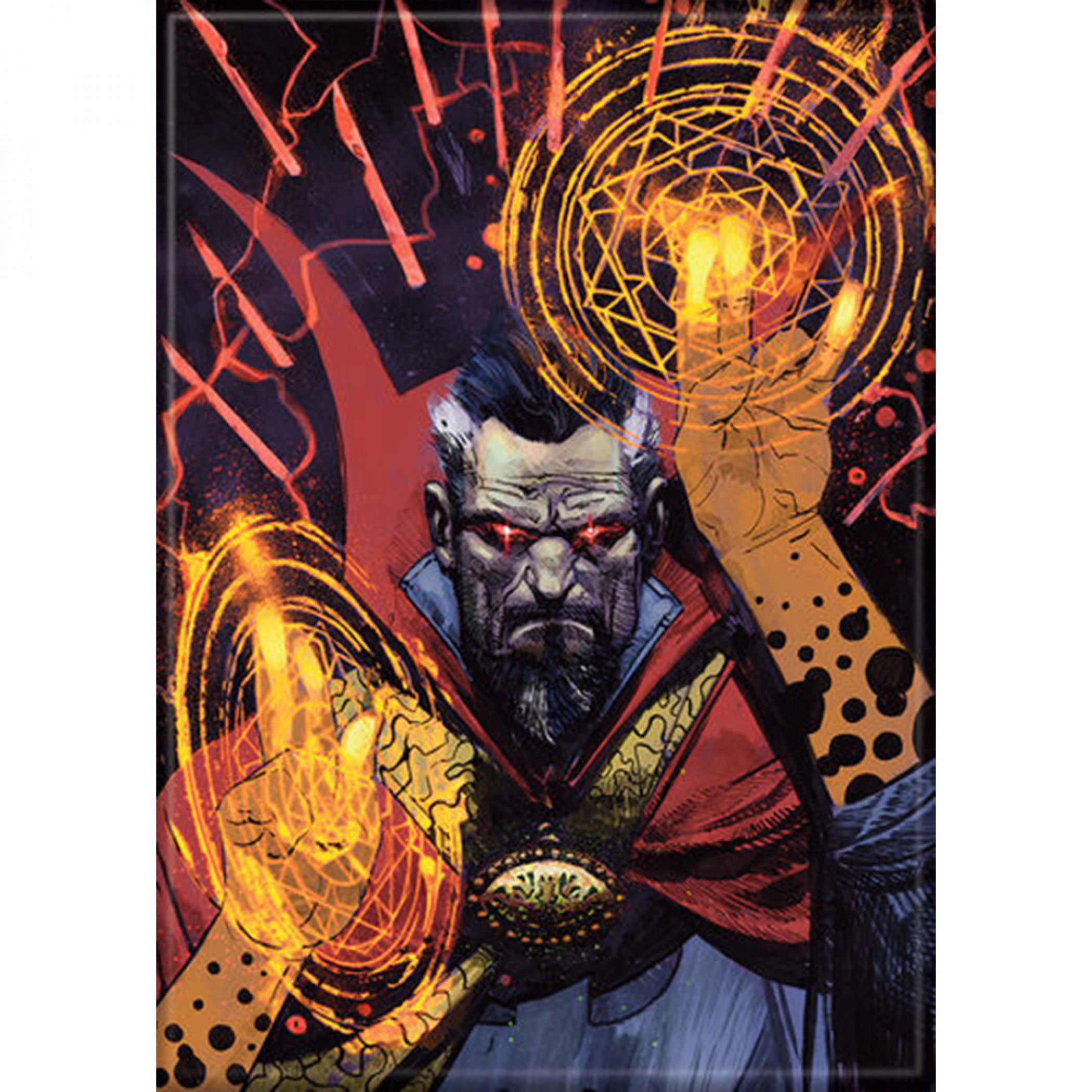 Marvel Comics Doctor Strange Character Magnet, Multi-Color
