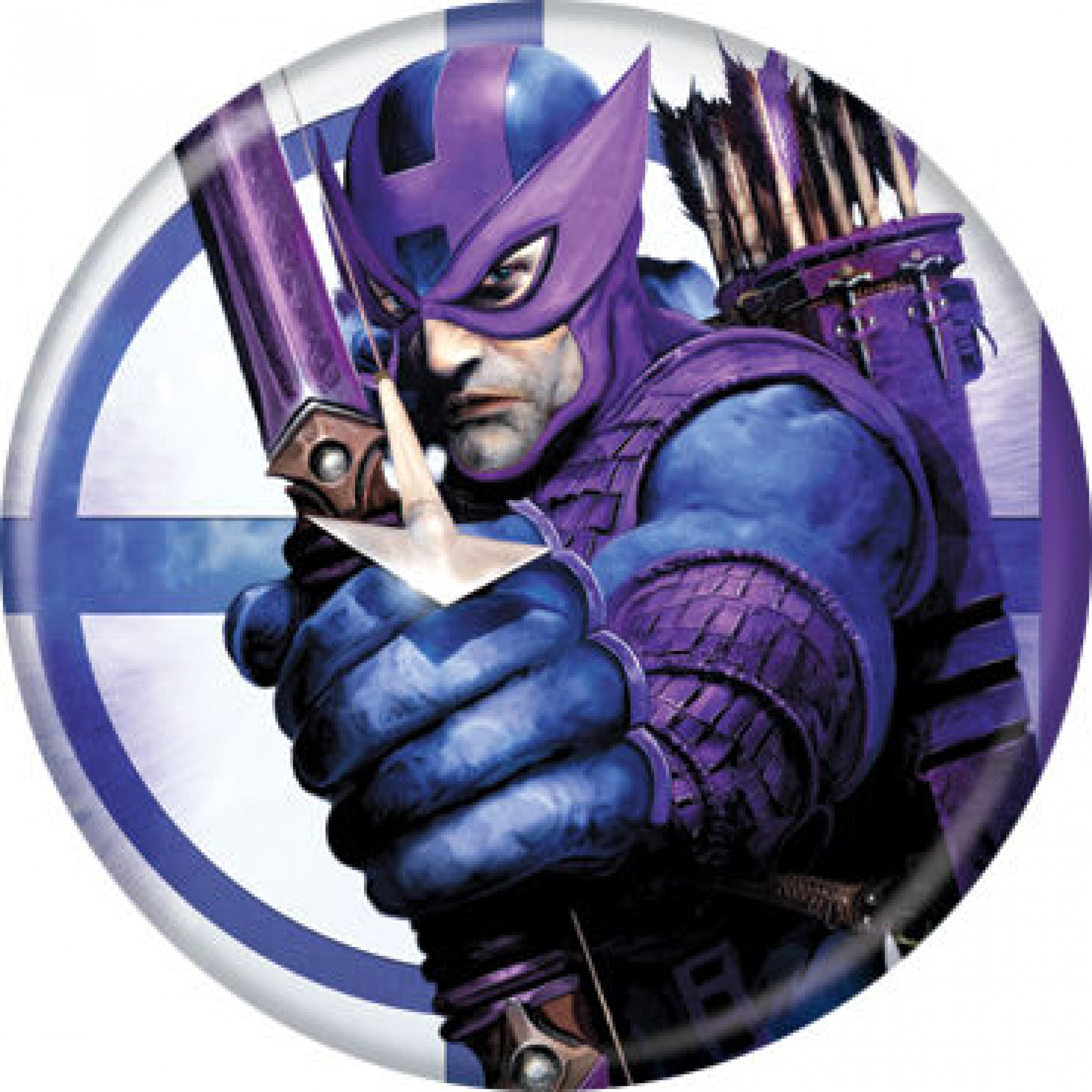 Hawkeye Arrow Sights Button, Purple