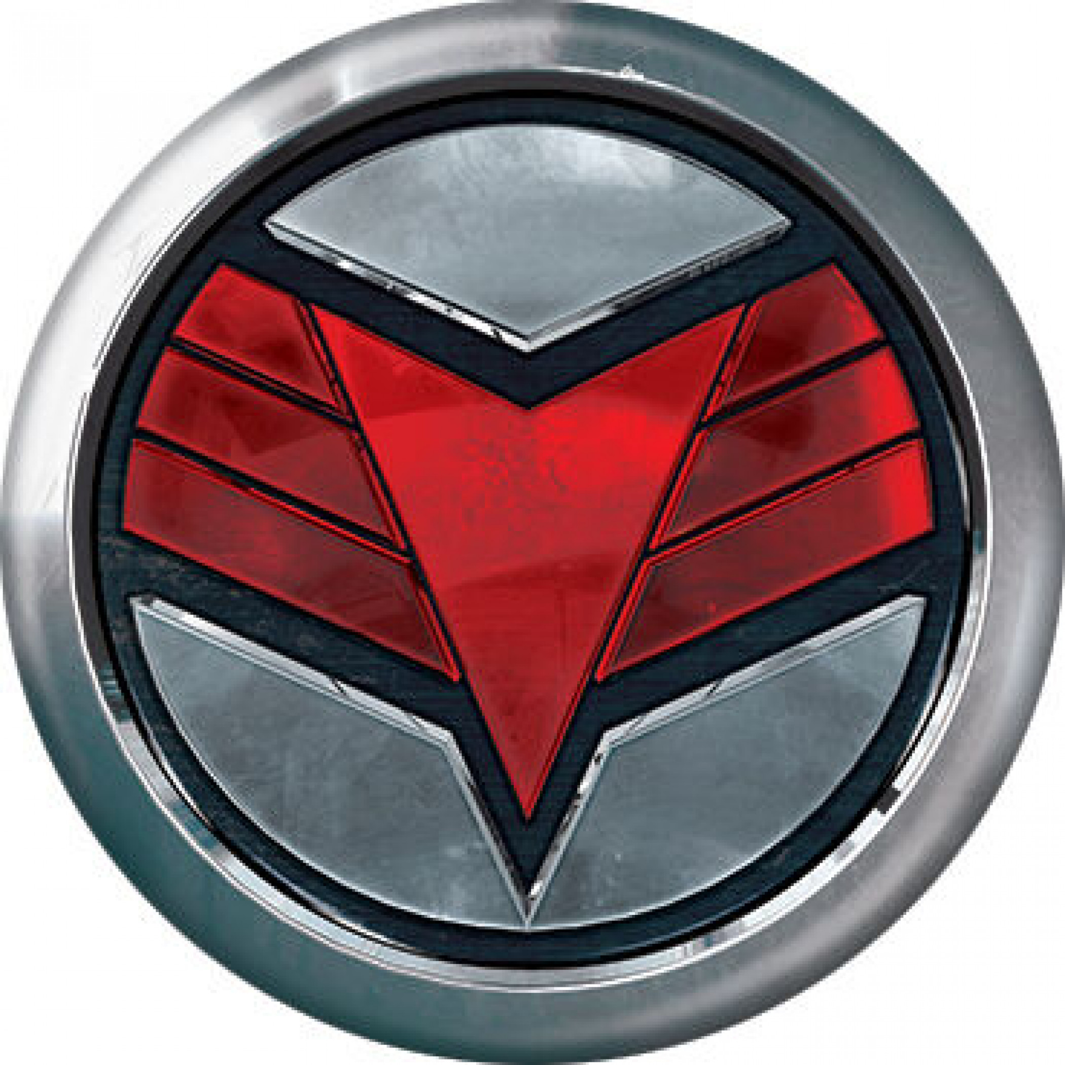Falcon Symbol From The Falcon and The Winter Soldier Series Button, Multi-Color