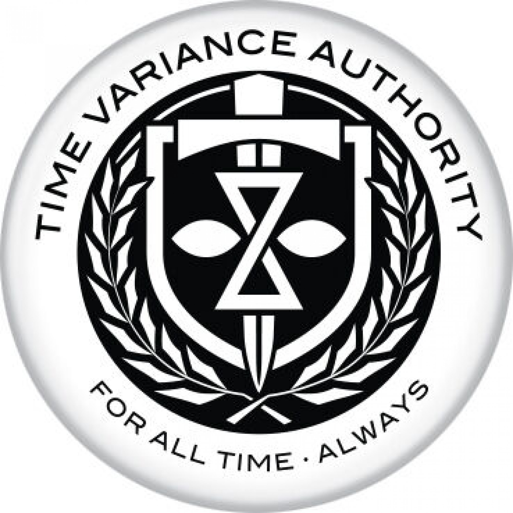 Marvel Studios Loki Series Time Variance Authority Crest Button, Multi-Color