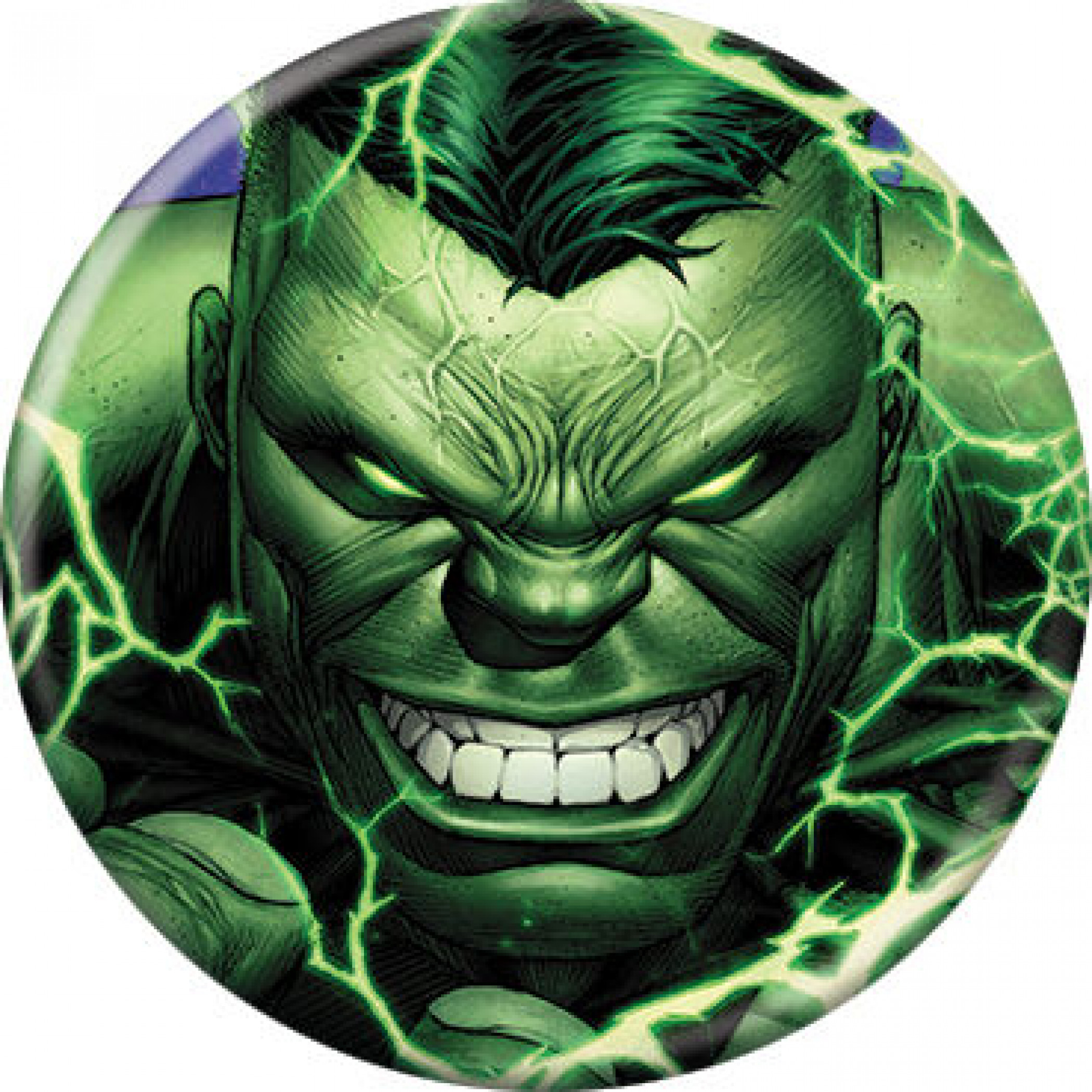 Marvel Comics Ultimate Hulk Character Portrait Button, Green
