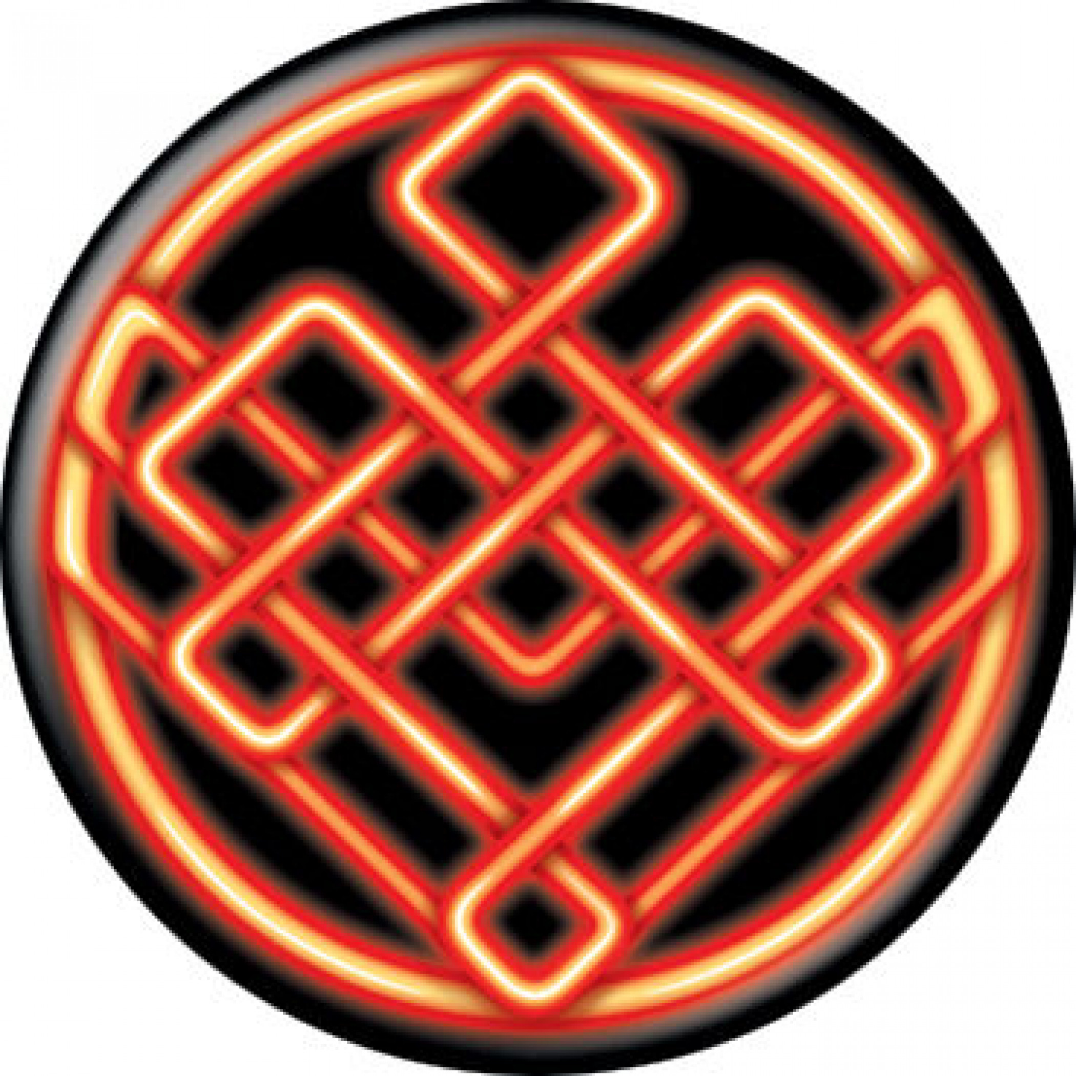 Marvel Comics Shang-Chi Ten Rings Symbol Button, Orange