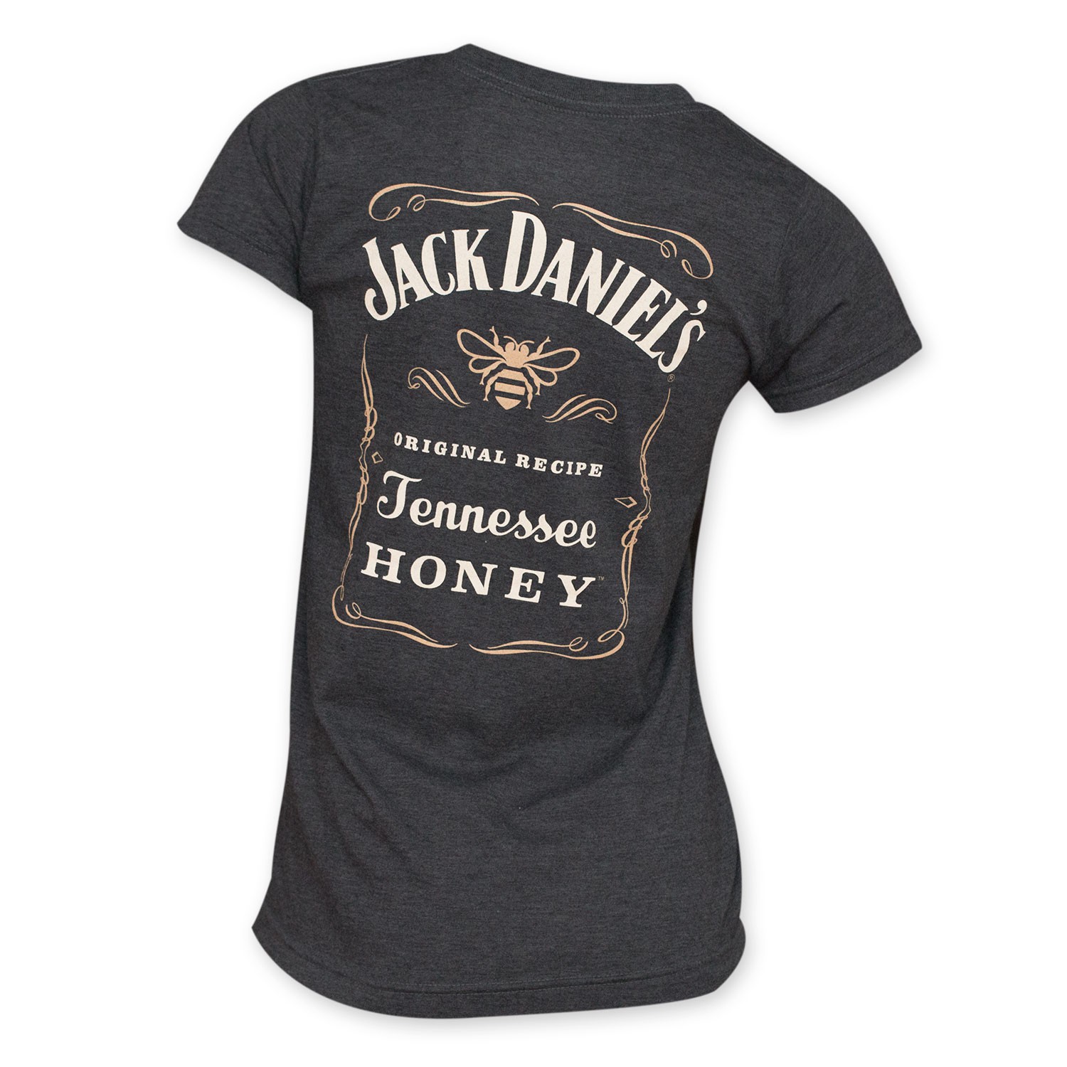 Jack Daniels Women's Black Tennessee Honey Tee Shirt