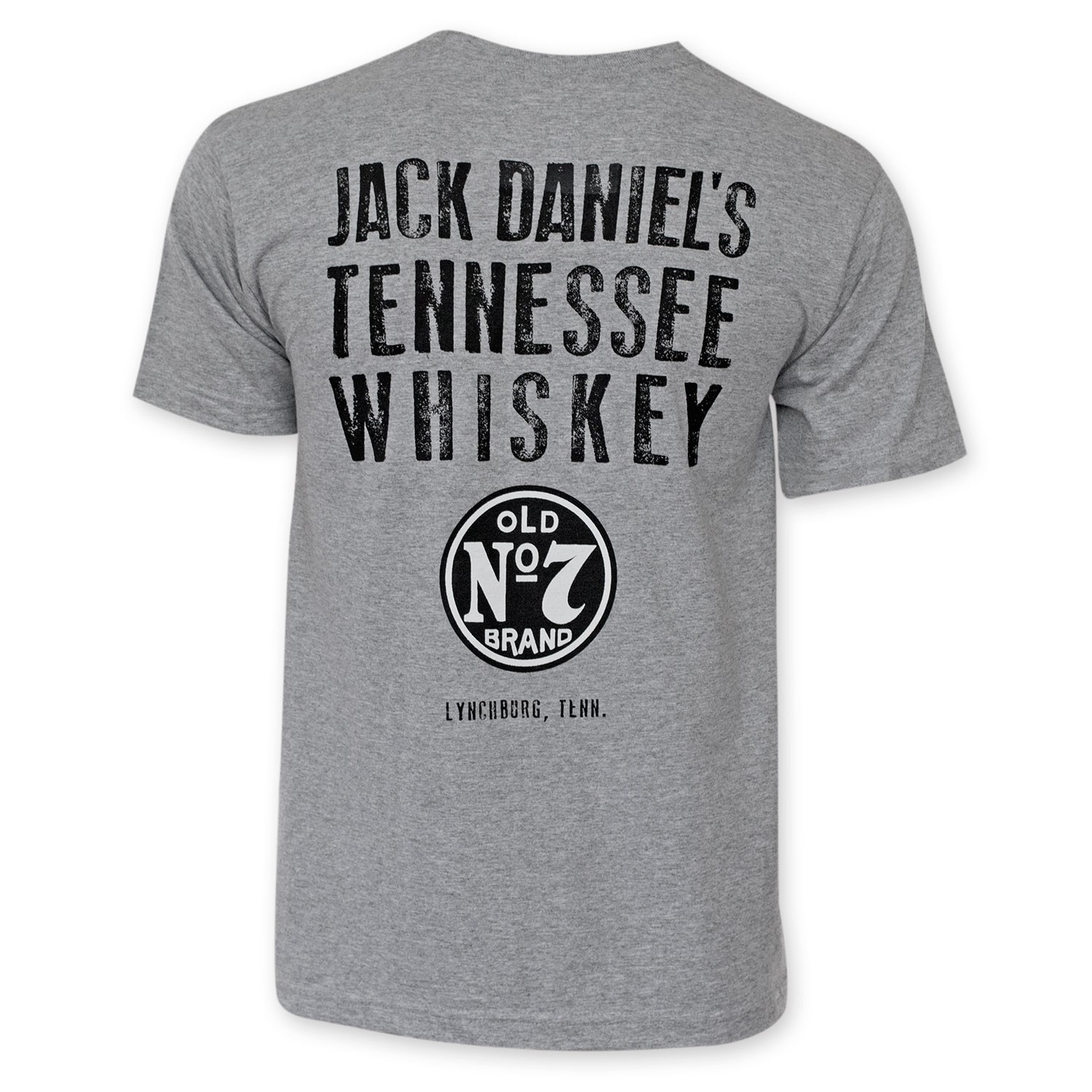 Jack Daniels Tennessee Whiskey Light Grey T-Shirt