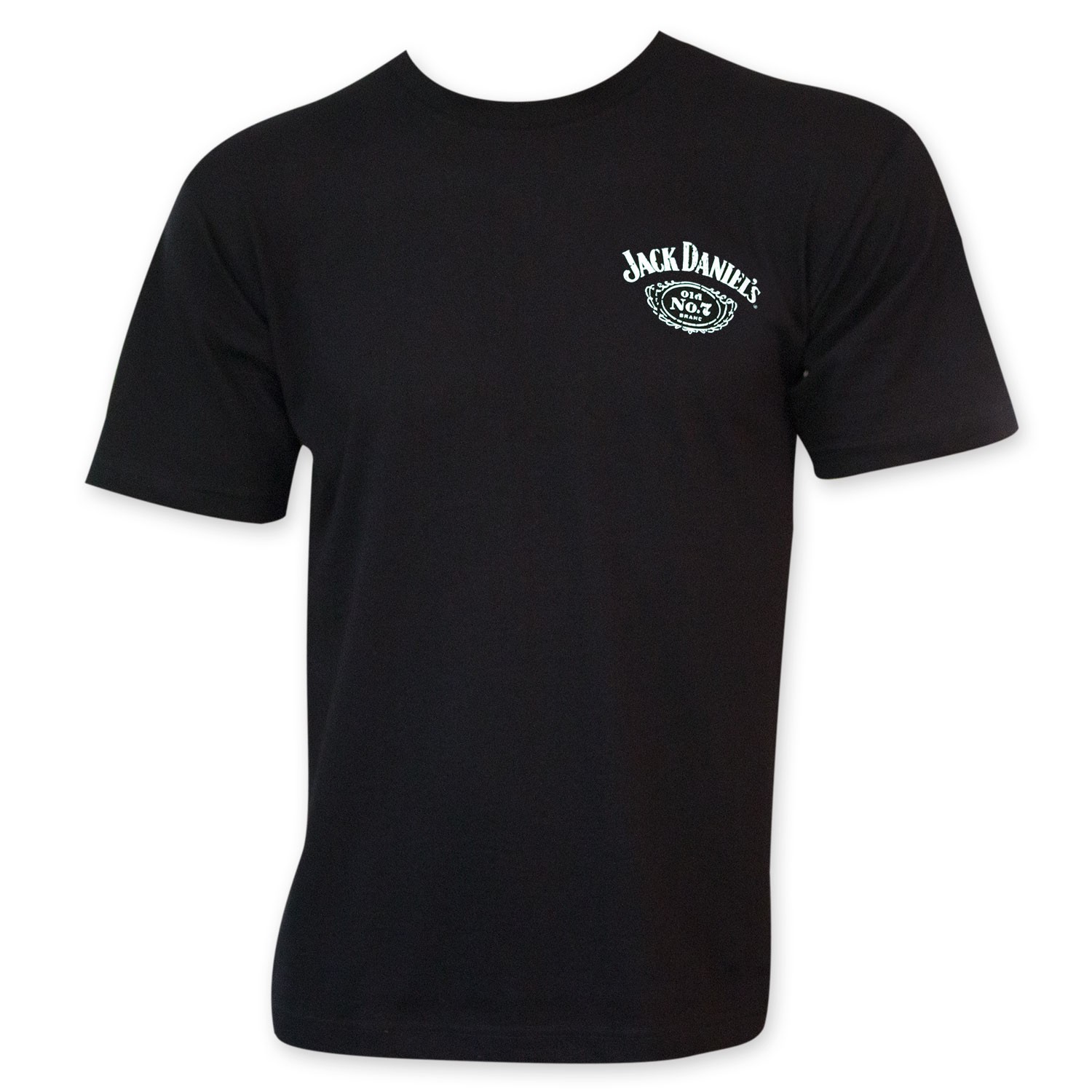 Jack Daniels Sour Mash Whiskey Men's Black Tee Shirt