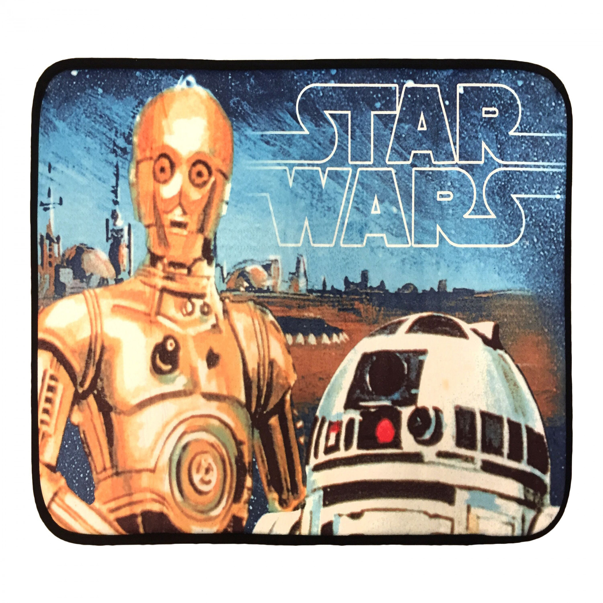 Star Wars C-3PO Foam Bath Mat, Blue