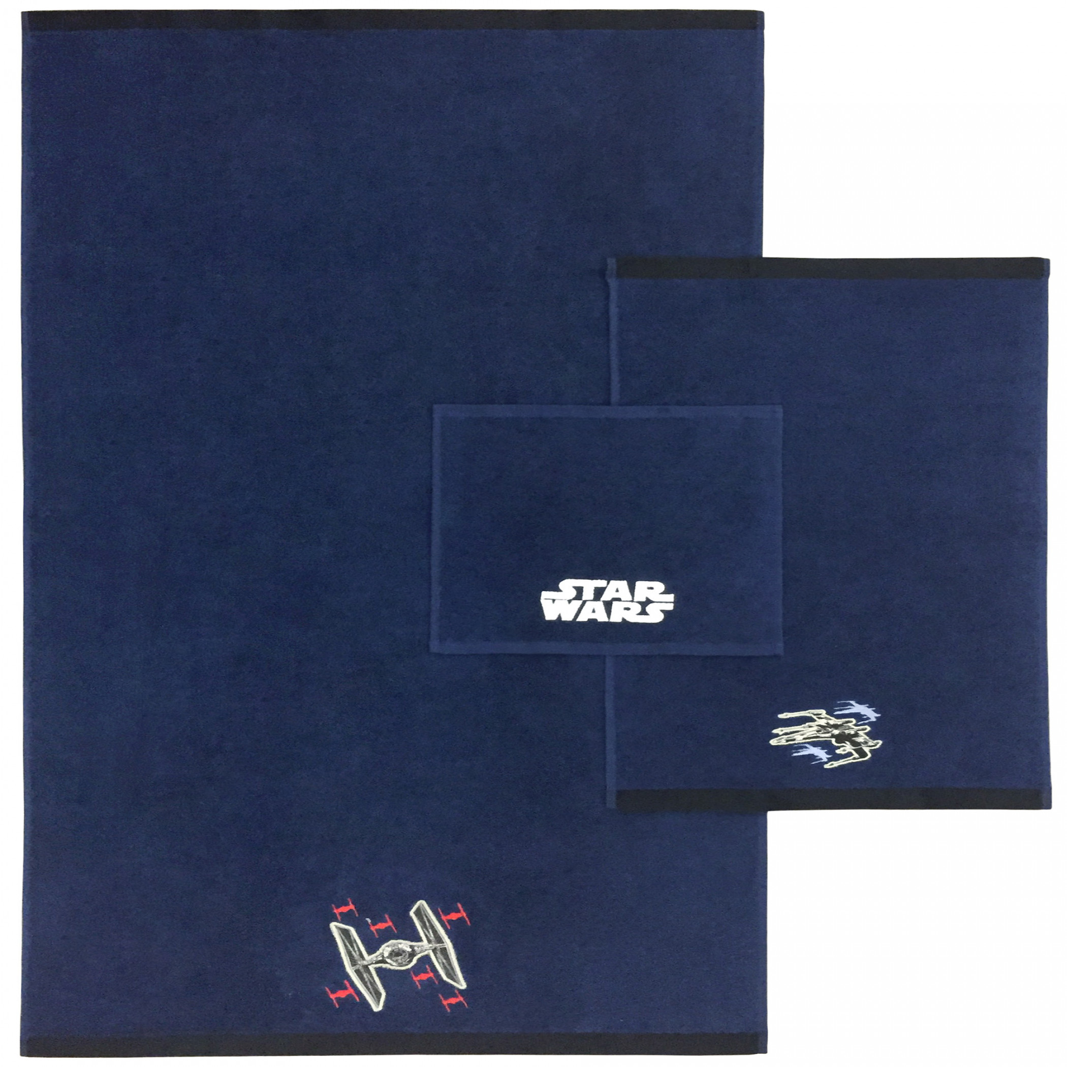 Star Wars 3-Piece Bath Towel Set, Blue