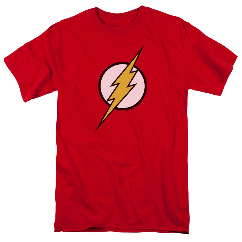 The Flash Classic Logo Men's T-Shirt, Red