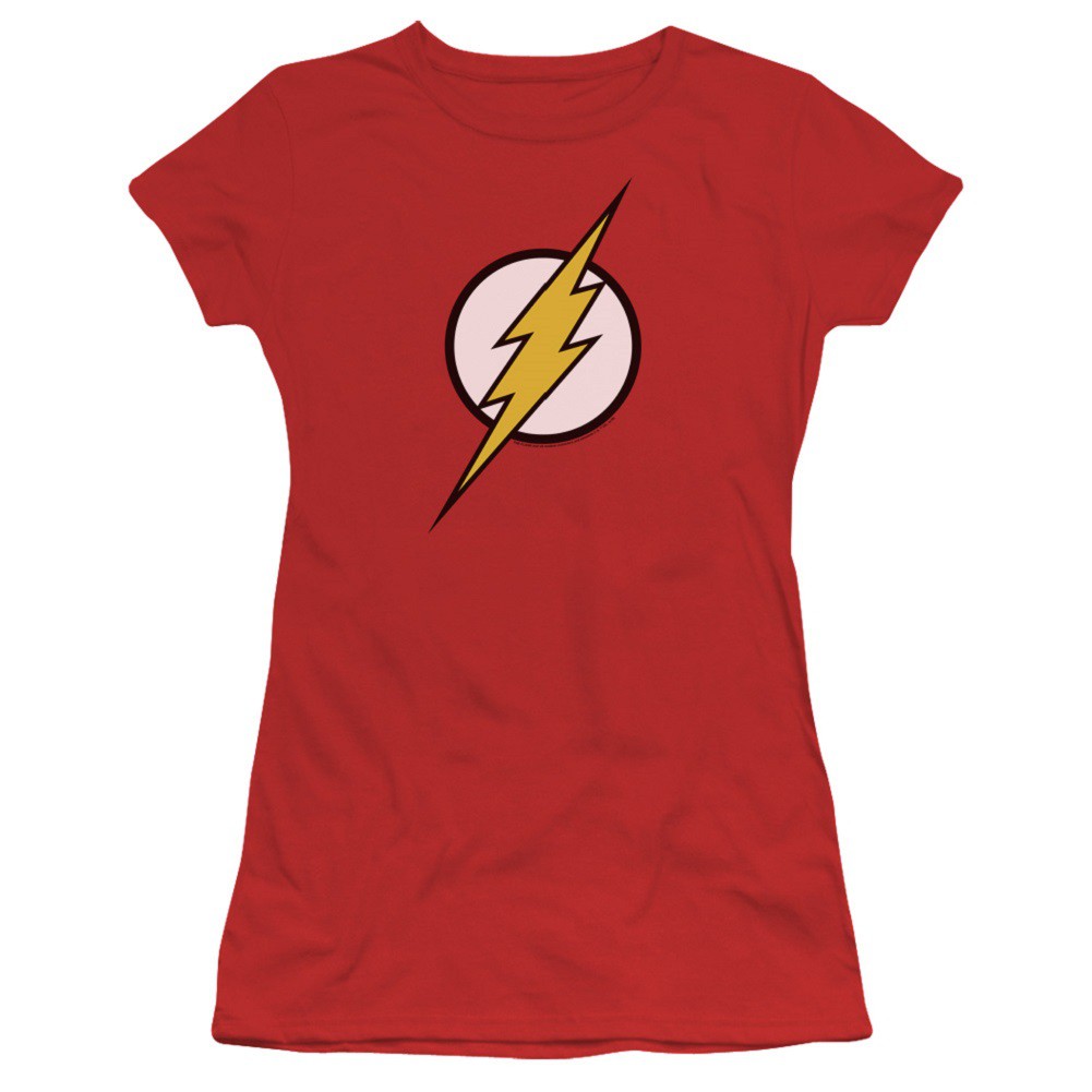 The Flash Classic Logo Women's Red T-Shirt