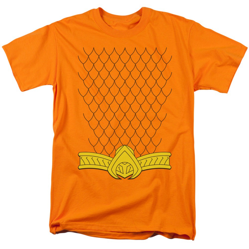 Aquaman Uniform Costume Tshirt, Orange