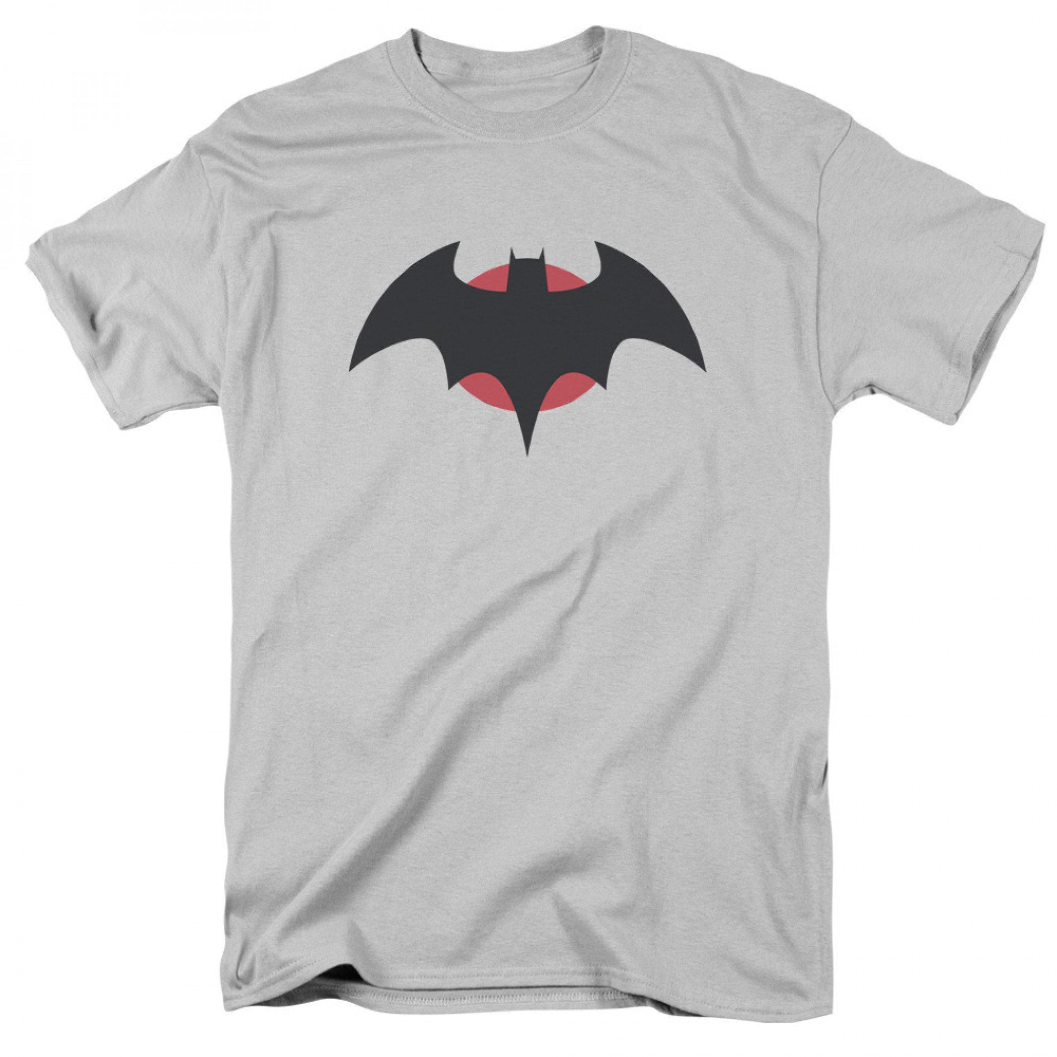 Flashpoint Batman Thomas Wayne Symbol T-Shirt, Grey
