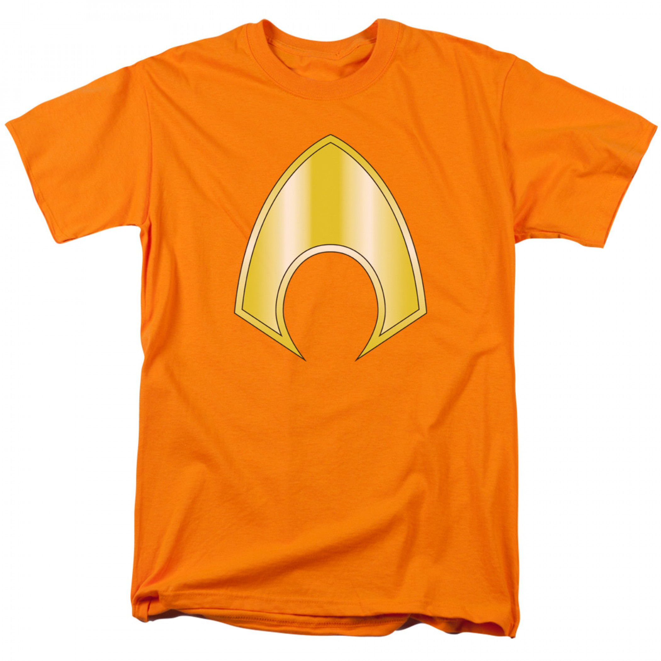 Aquaman Symbol Orange T-Shirt, Orange