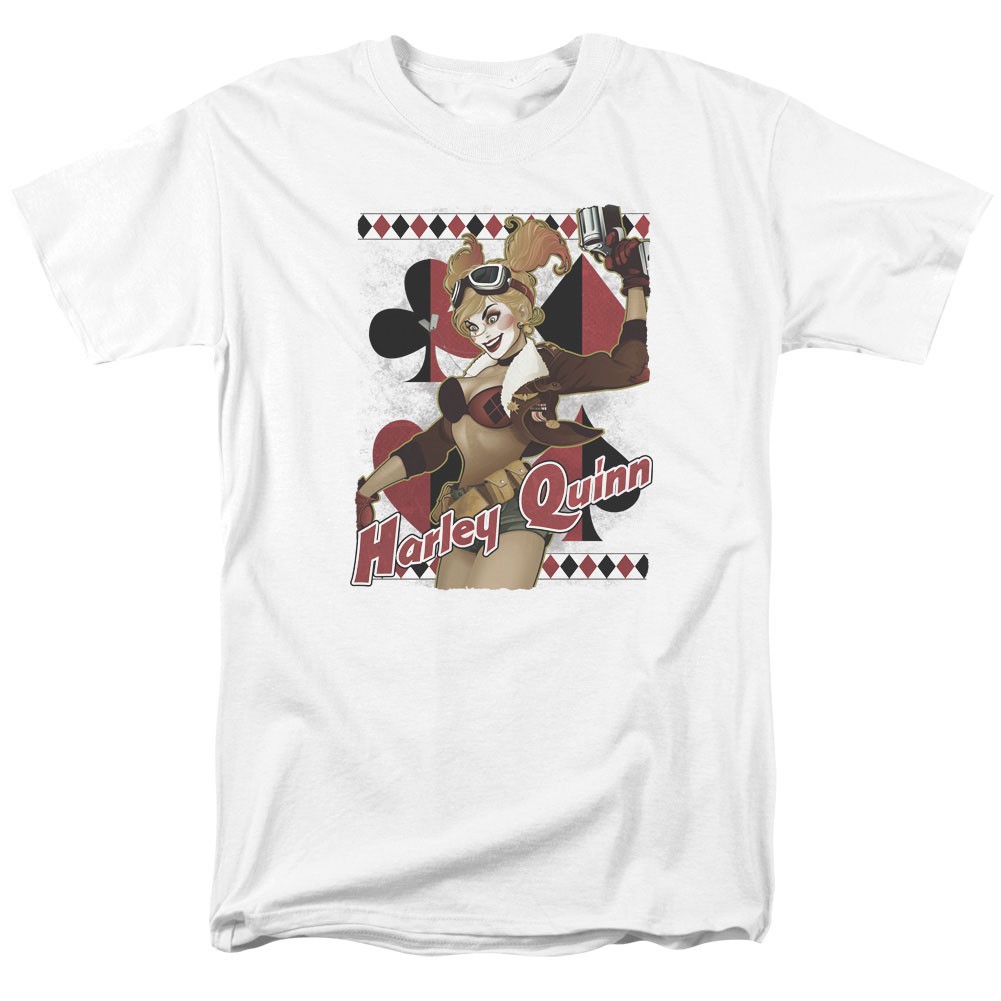 Harley Quinn Bombshell White T-Shirt