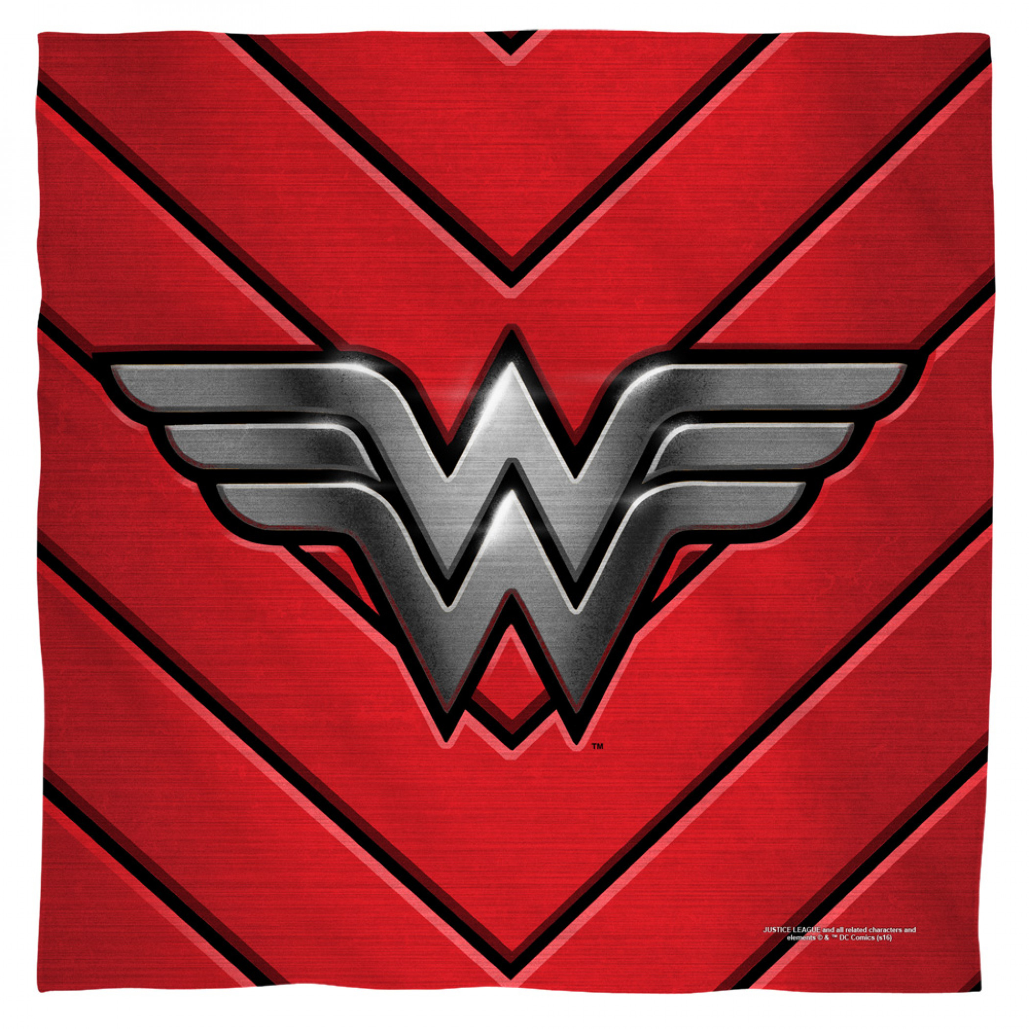 Wonder Woman Logo Bandana, Red