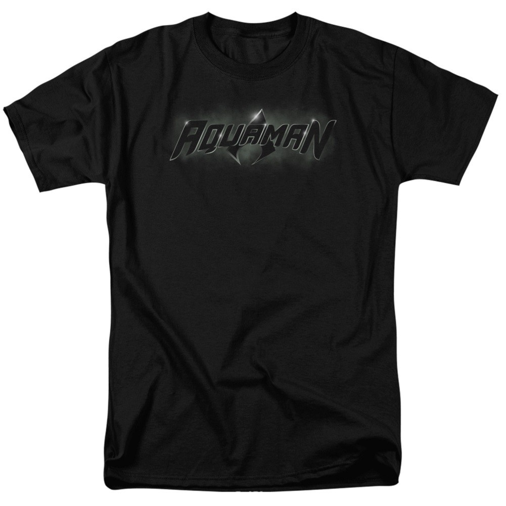 Aquaman Title Tshirt, Black