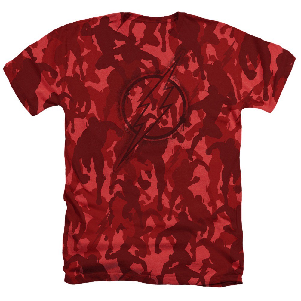 The Flash Red Camo Tshirt, Red