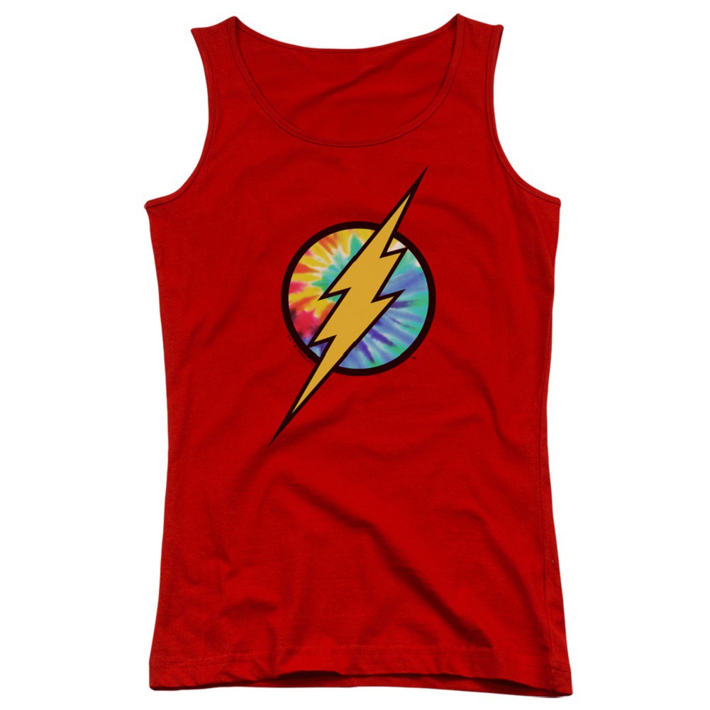 The Flash Tie Dye Logo Women's Tank Top