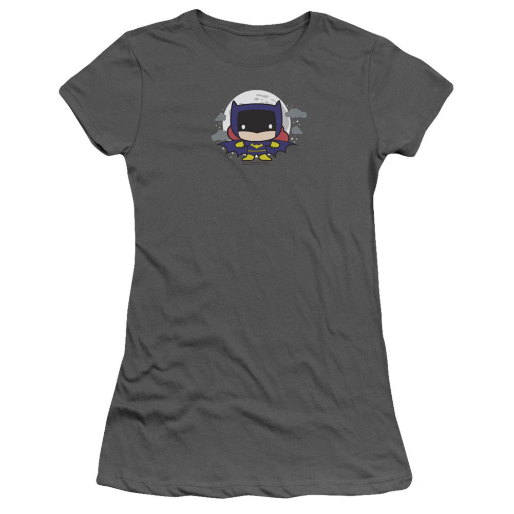 Batgirl Chibi Women's Tshirt, Grey