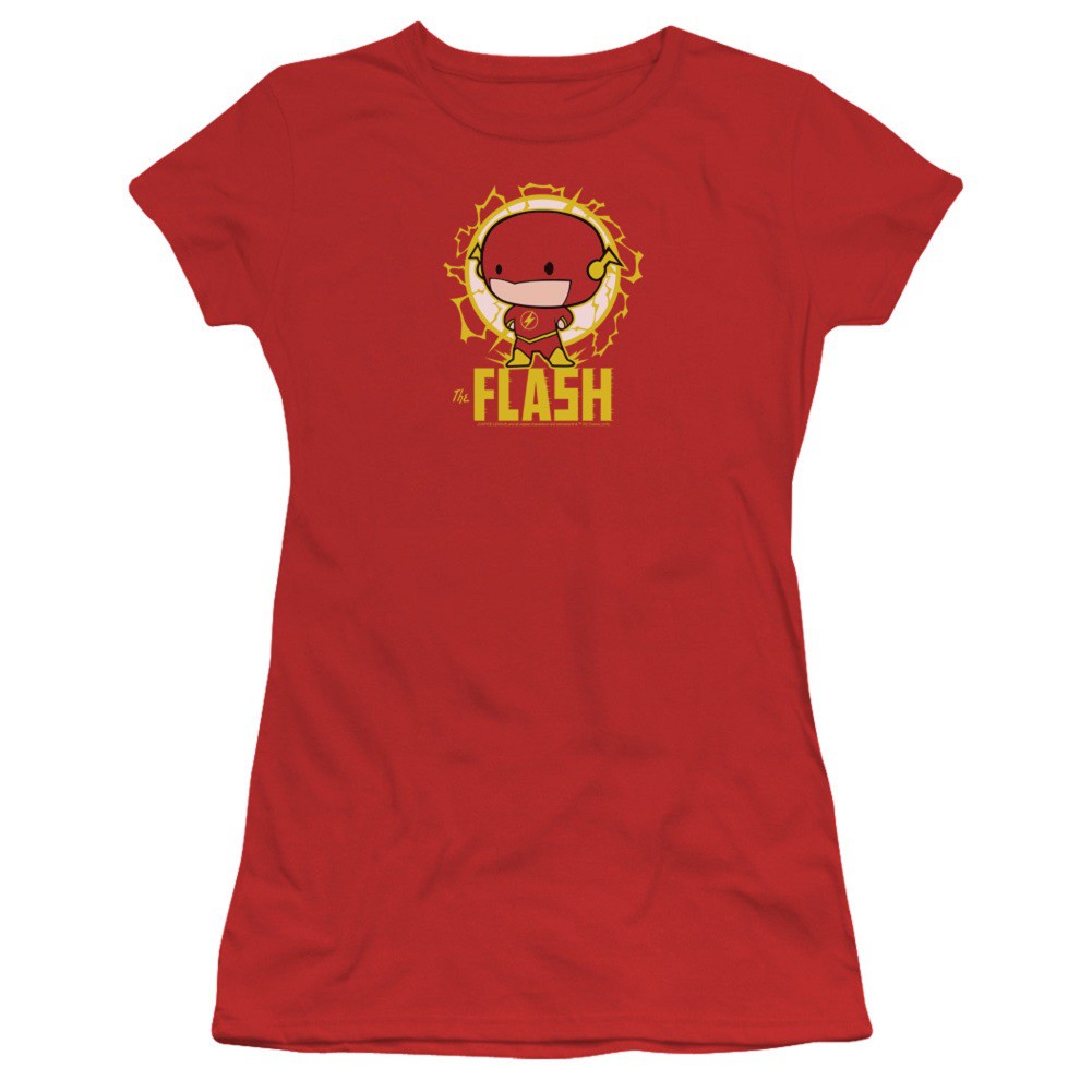 The Flash Chibi Women's Tshirt, Red