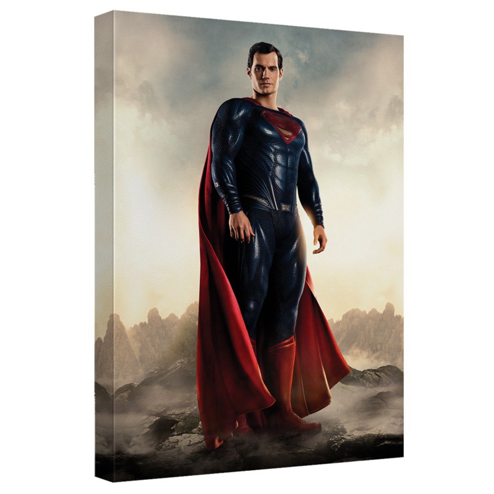 Justice League Superman 16x20 Canvas Print