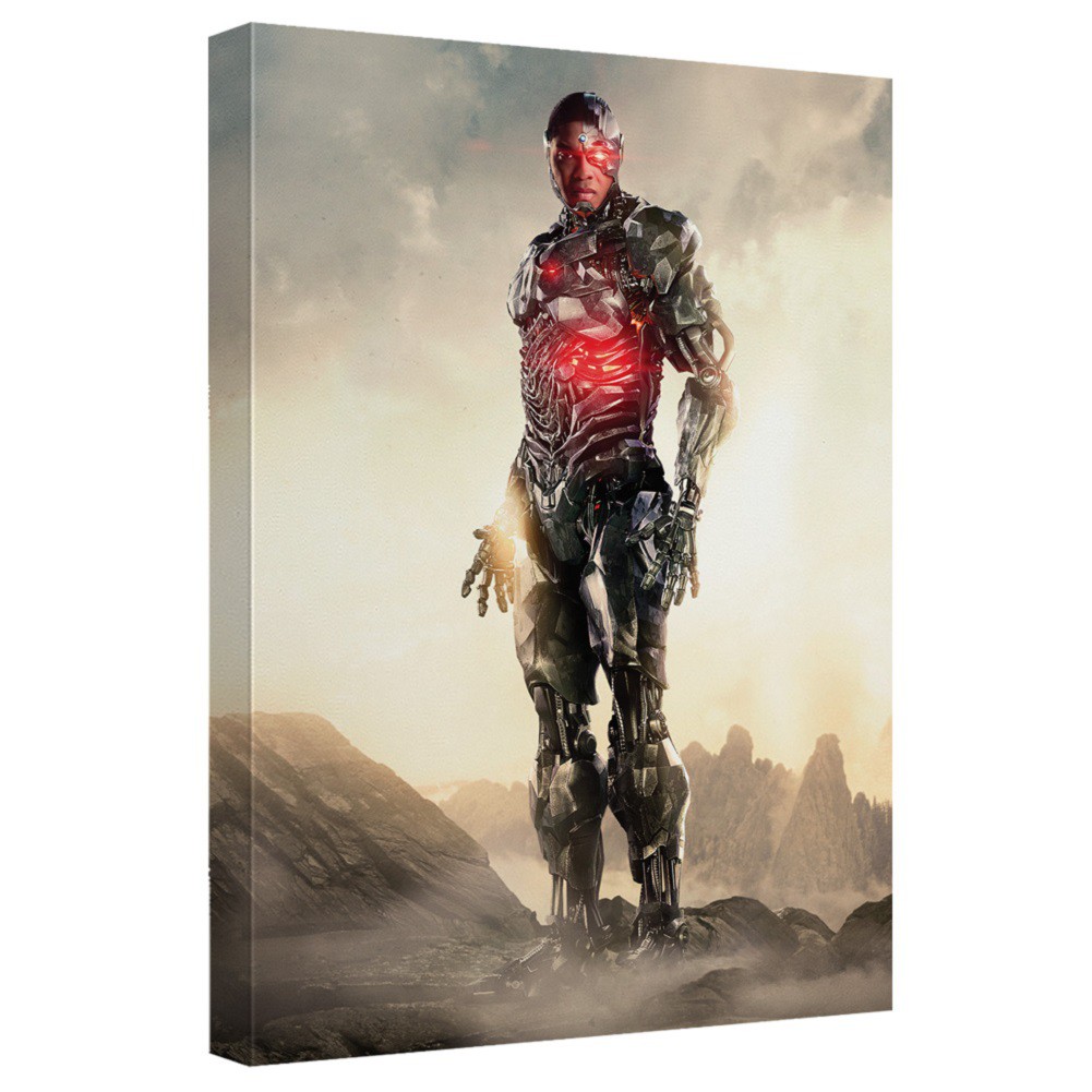 Justice League Cyborg 16x20 Canvas Print