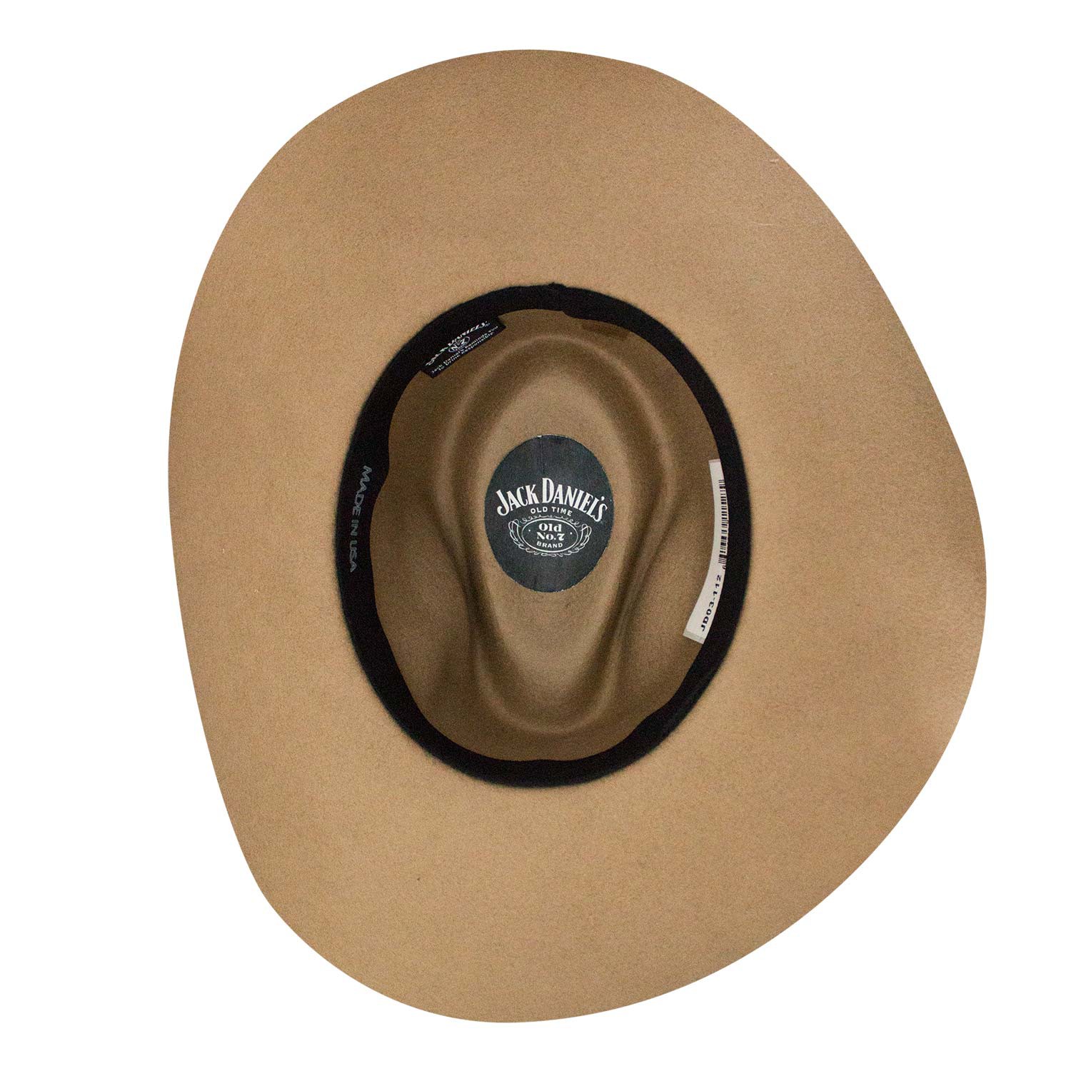 Jack Daniels Soft Wool Beige Water Repellant Hat