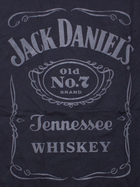 Jack Daniel's Raised Logo Juniors T Shirt - Black | Brew-Shirts.com