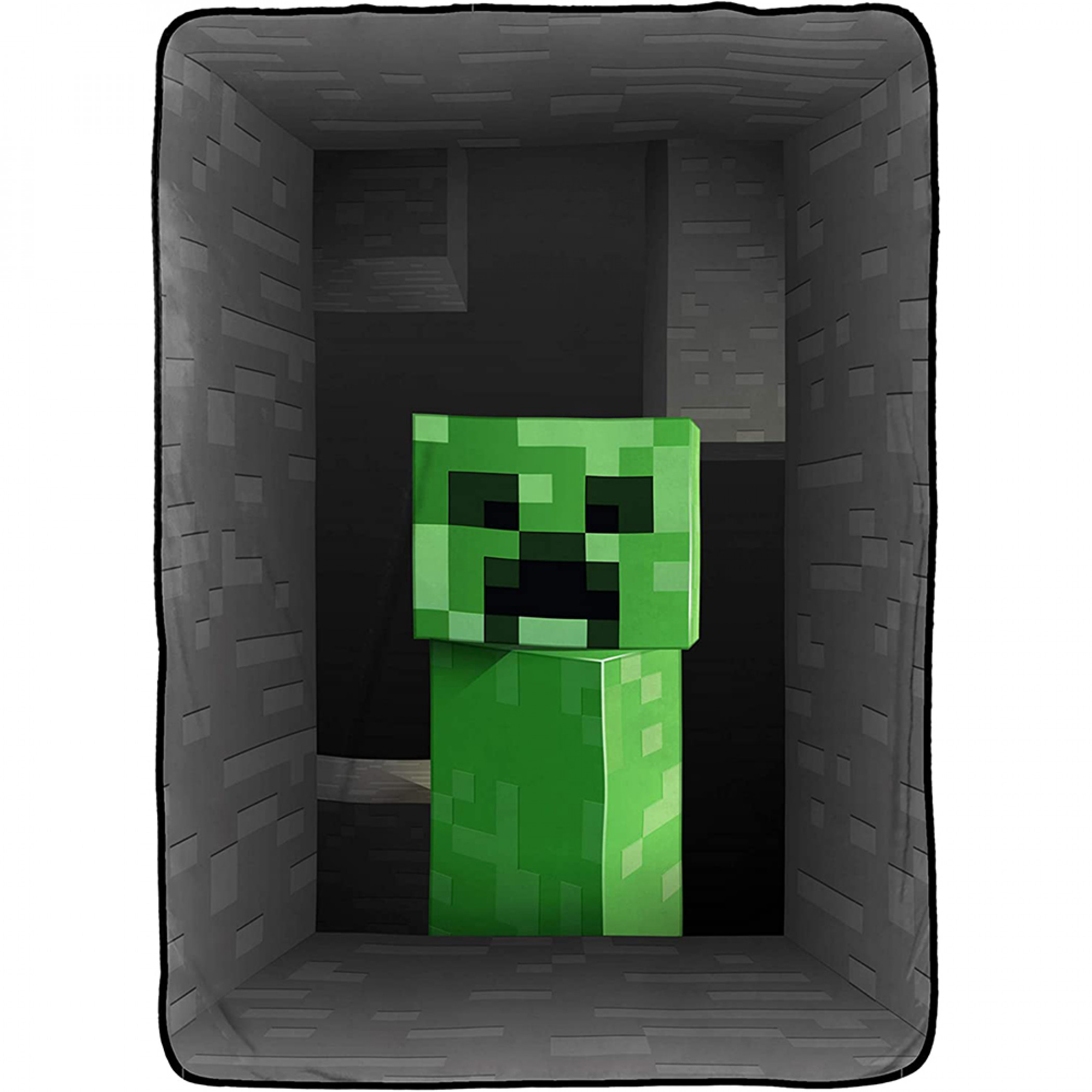 Minecraft Creeper 62' x 90' Soft Fleece Blanket, Multi-Color