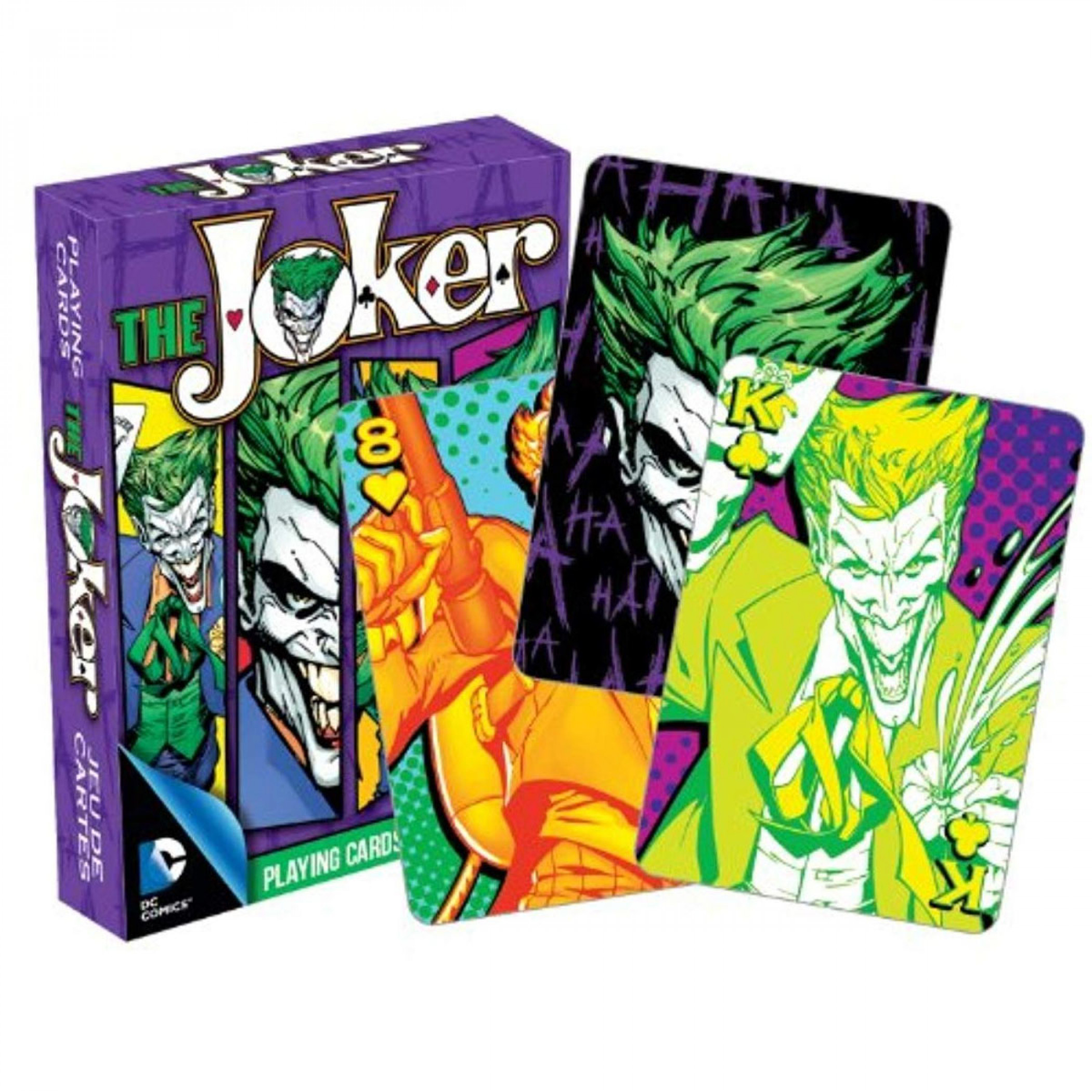 DC Comics The Joker Playing Cards, Purple