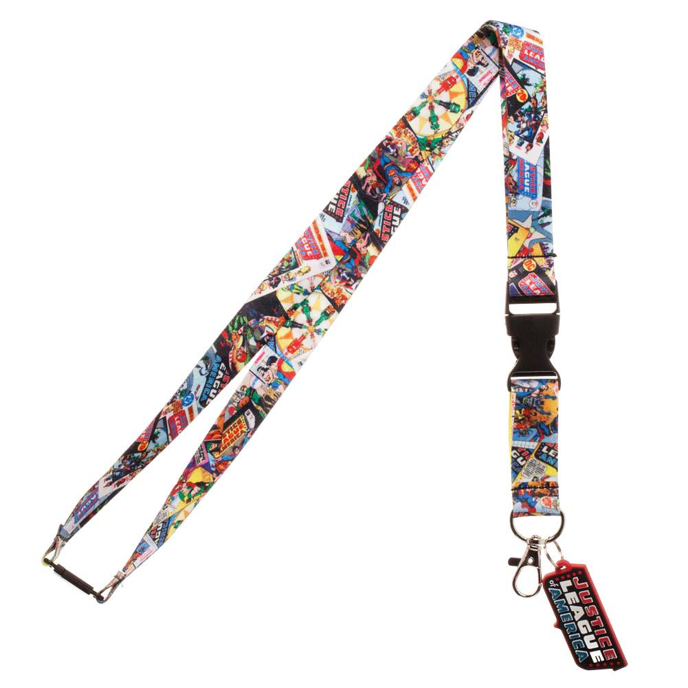 Justice League Comic Lanyard