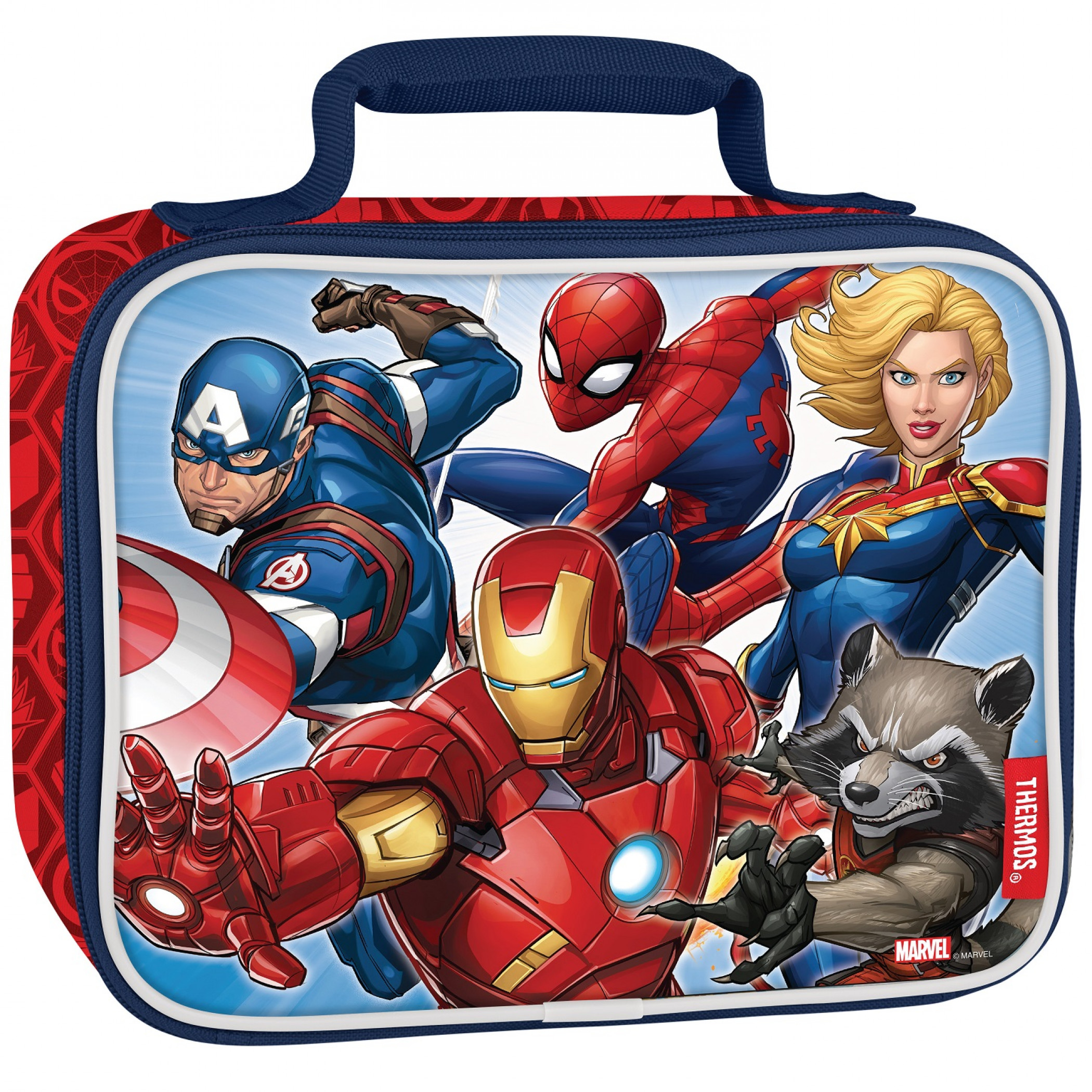 Marvel Avengers Thermos Insulated Lunch Box, Multi-Color