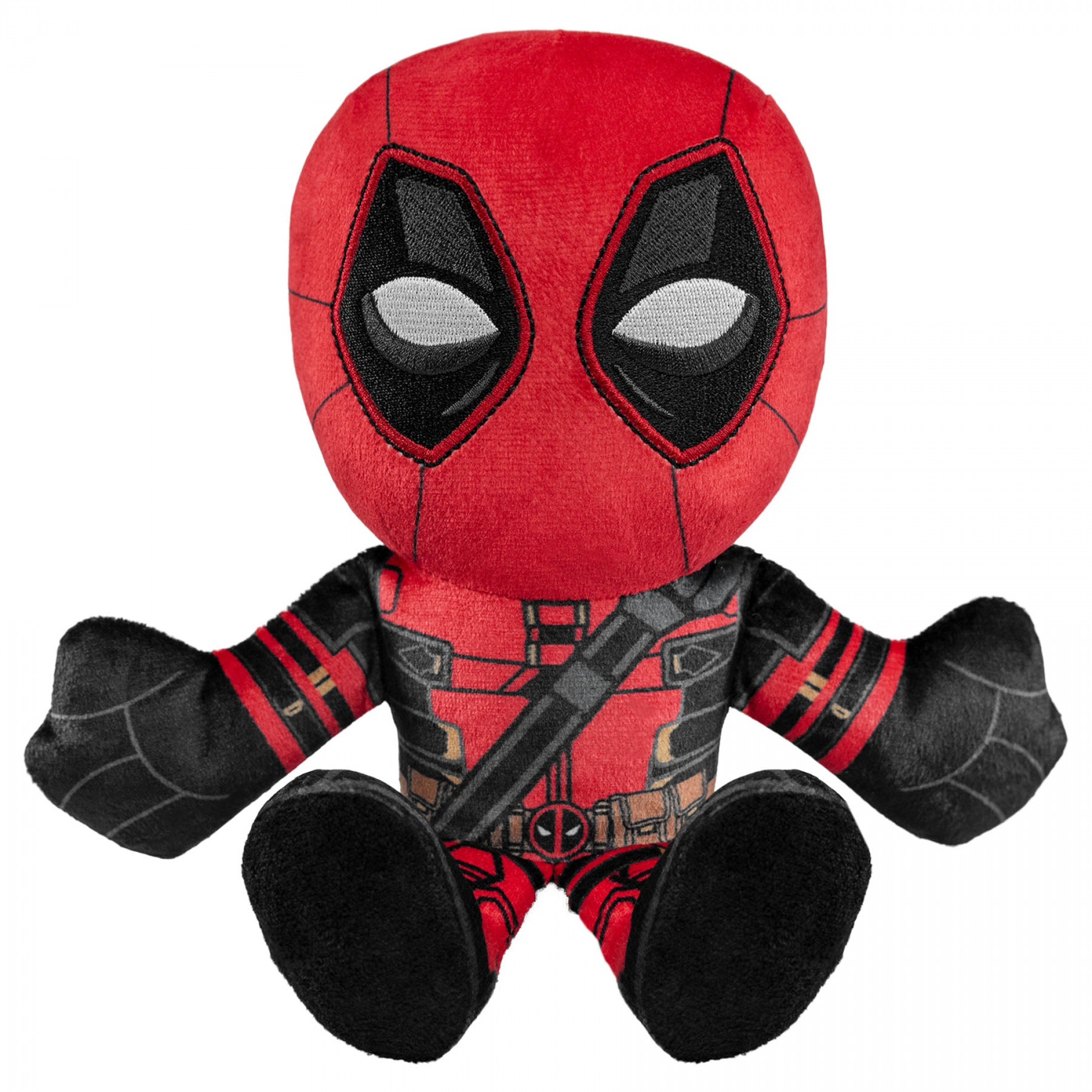 Deadpool 3 8' Kuricha Sitting Plush Doll, Red